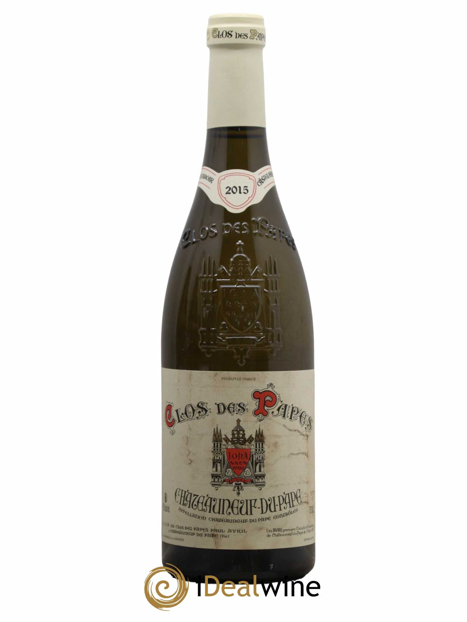 Châteauneuf-du-Pape Clos des Papes - Paul Avril 2015 - Lot de 1 bouteille - 0