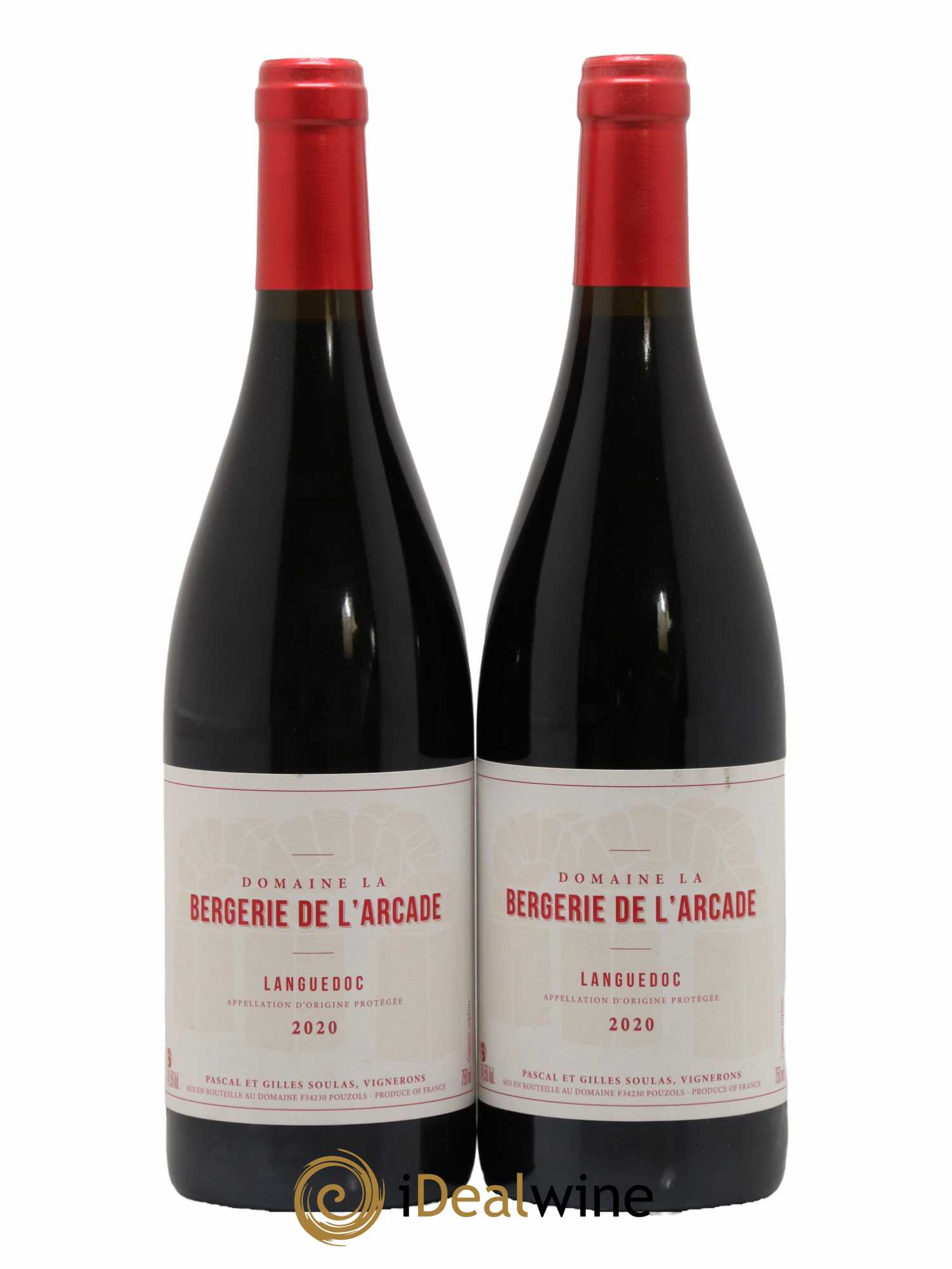 Languedoc La Bergerie de l'Arcade (Domaine) 2020 - Lot de 2 bouteilles - 0