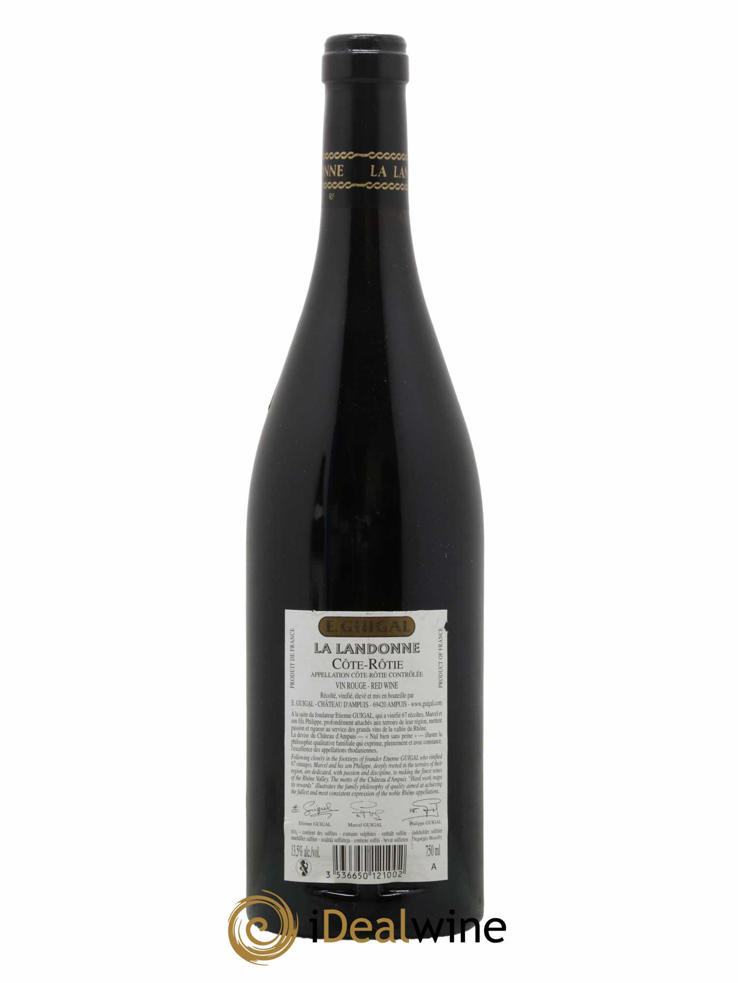 Côte-Rôtie La Landonne Guigal 2012 - Lot de 1 bouteille - 1