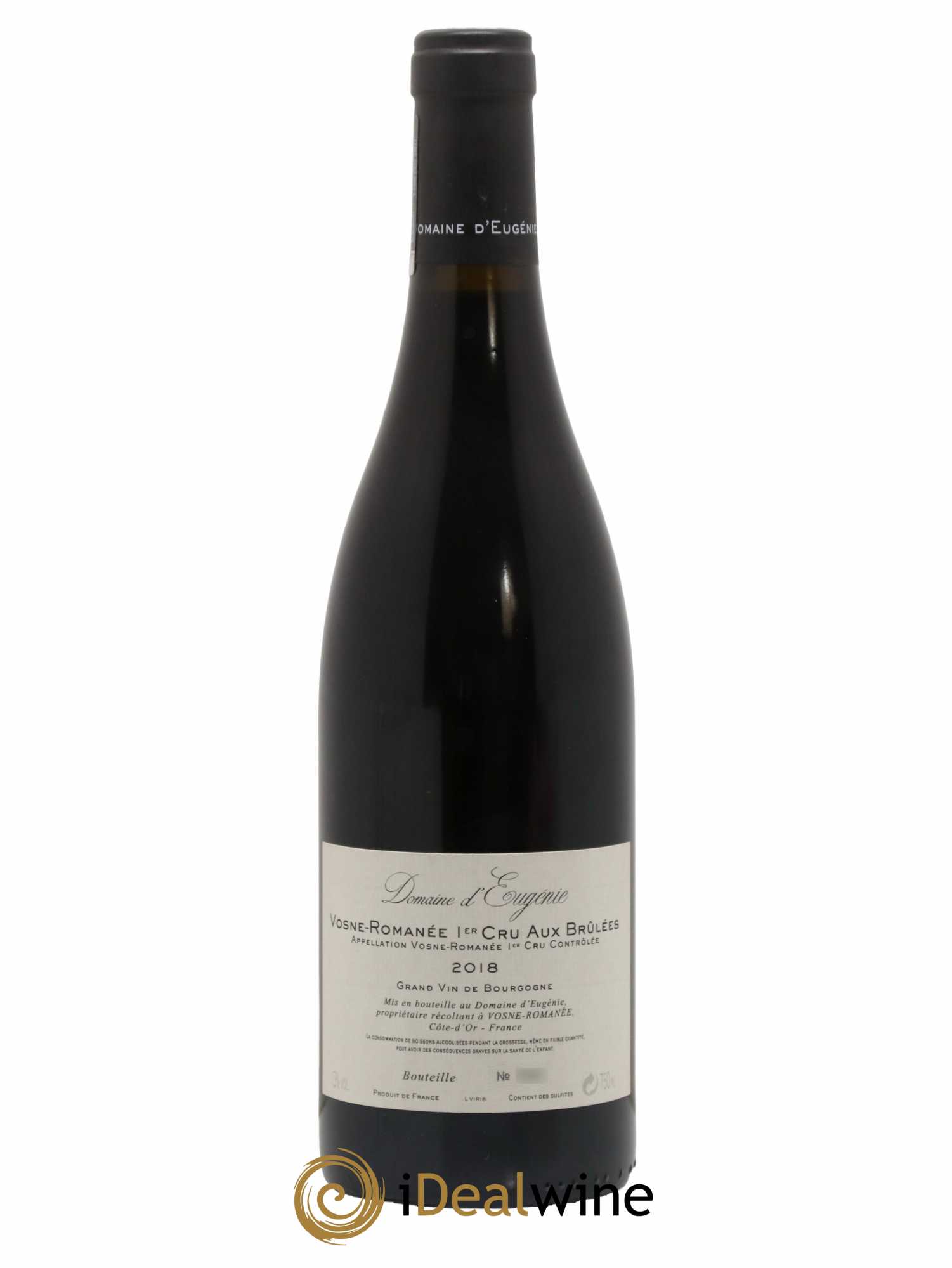 Vosne-Romanée 1er Cru Aux Brûlées Domaine René Engel - Domaine Eugénie 2018 - Posten von 1 Flasche - 1