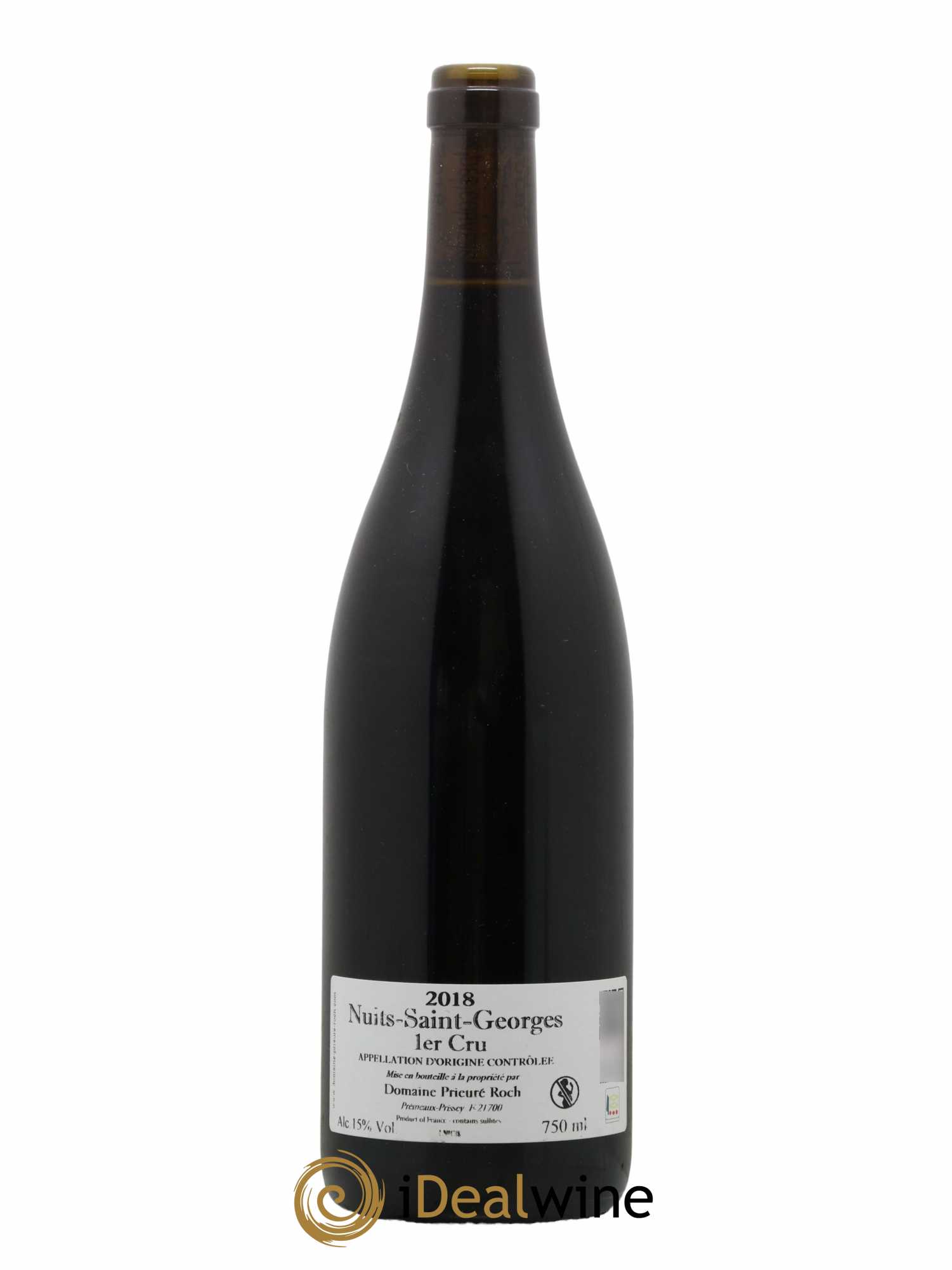 Nuits-Saint-Georges 1er Cru Prieuré Roch 2018 - Lot de 1 bouteille - 1