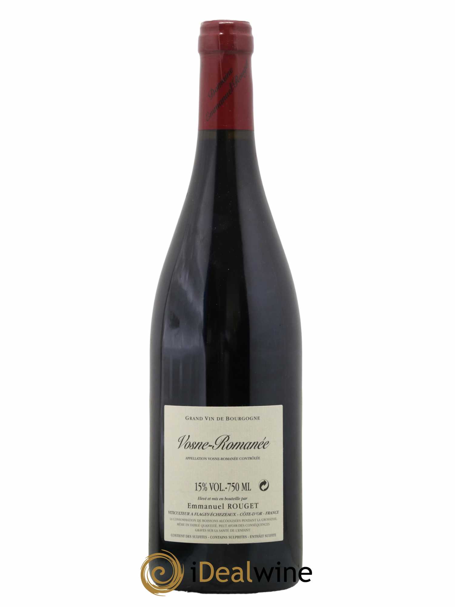 Vosne-Romanée Emmanuel Rouget 2019 - Lot de 1 bouteille - 1