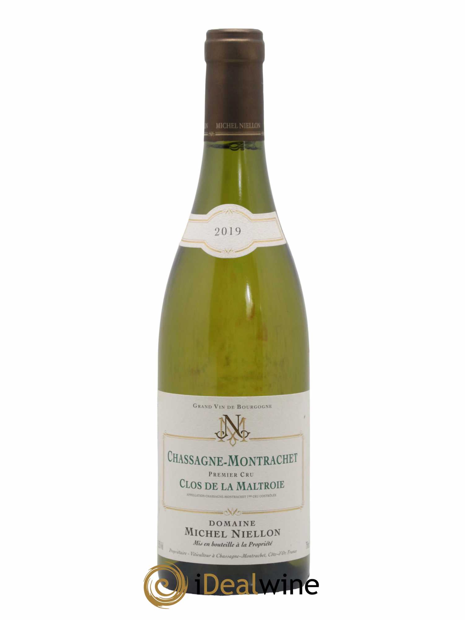Chassagne-Montrachet 1er Cru Clos de la Maltroie Michel Niellon (Domaine) 2019 - Lot de 1 bouteille - 0
