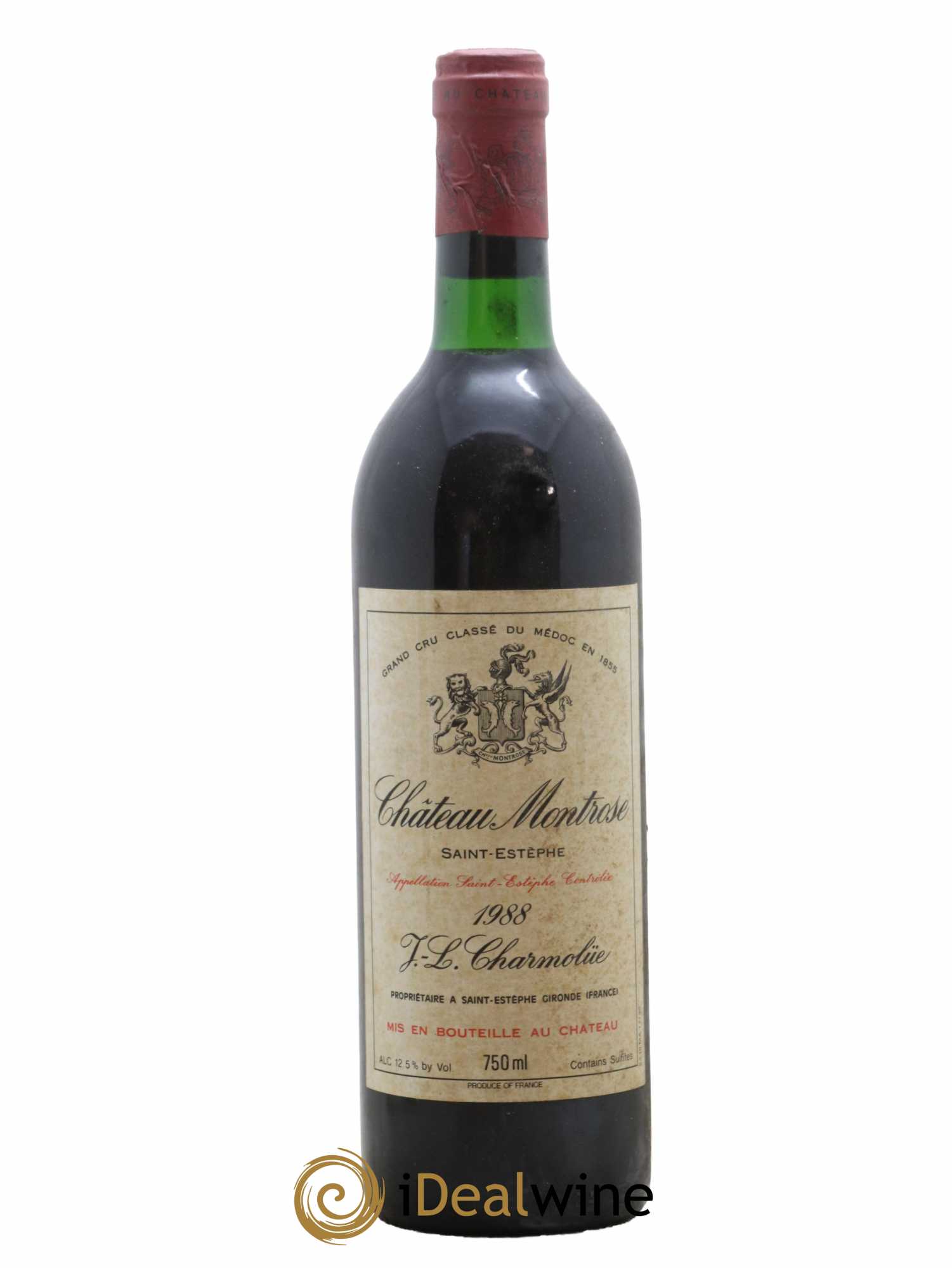 Château Montrose 2ème Grand Cru Classé 1988 - Lot de 1 bouteille - 0