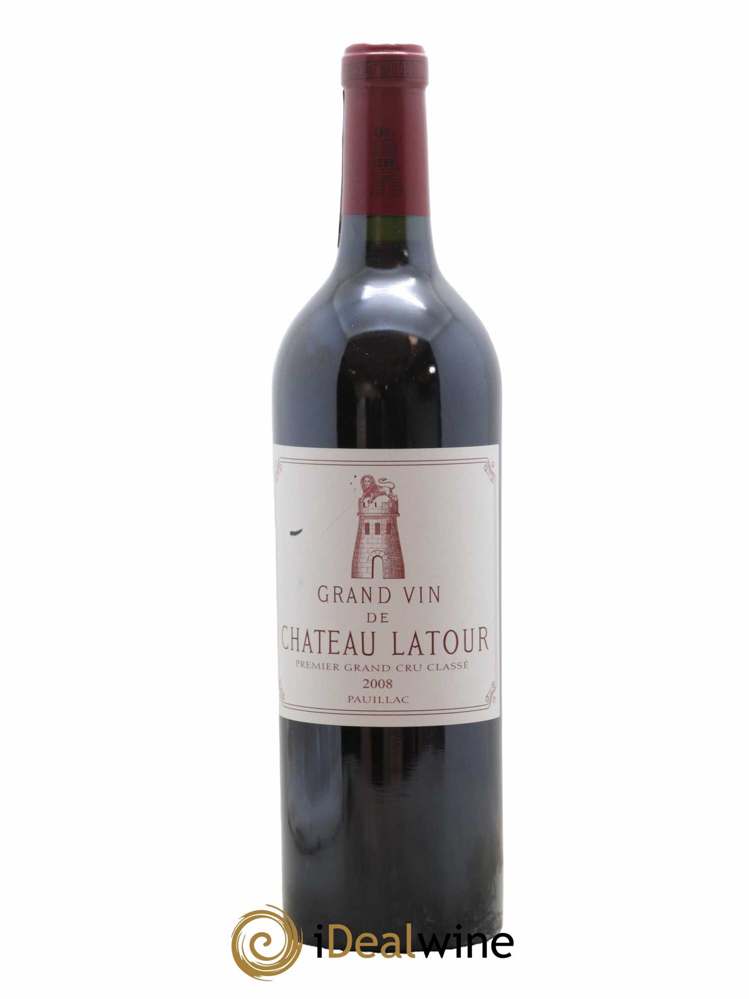 Château Latour 1er Grand Cru Classé 2008 - Lot de 1 bouteille - 0