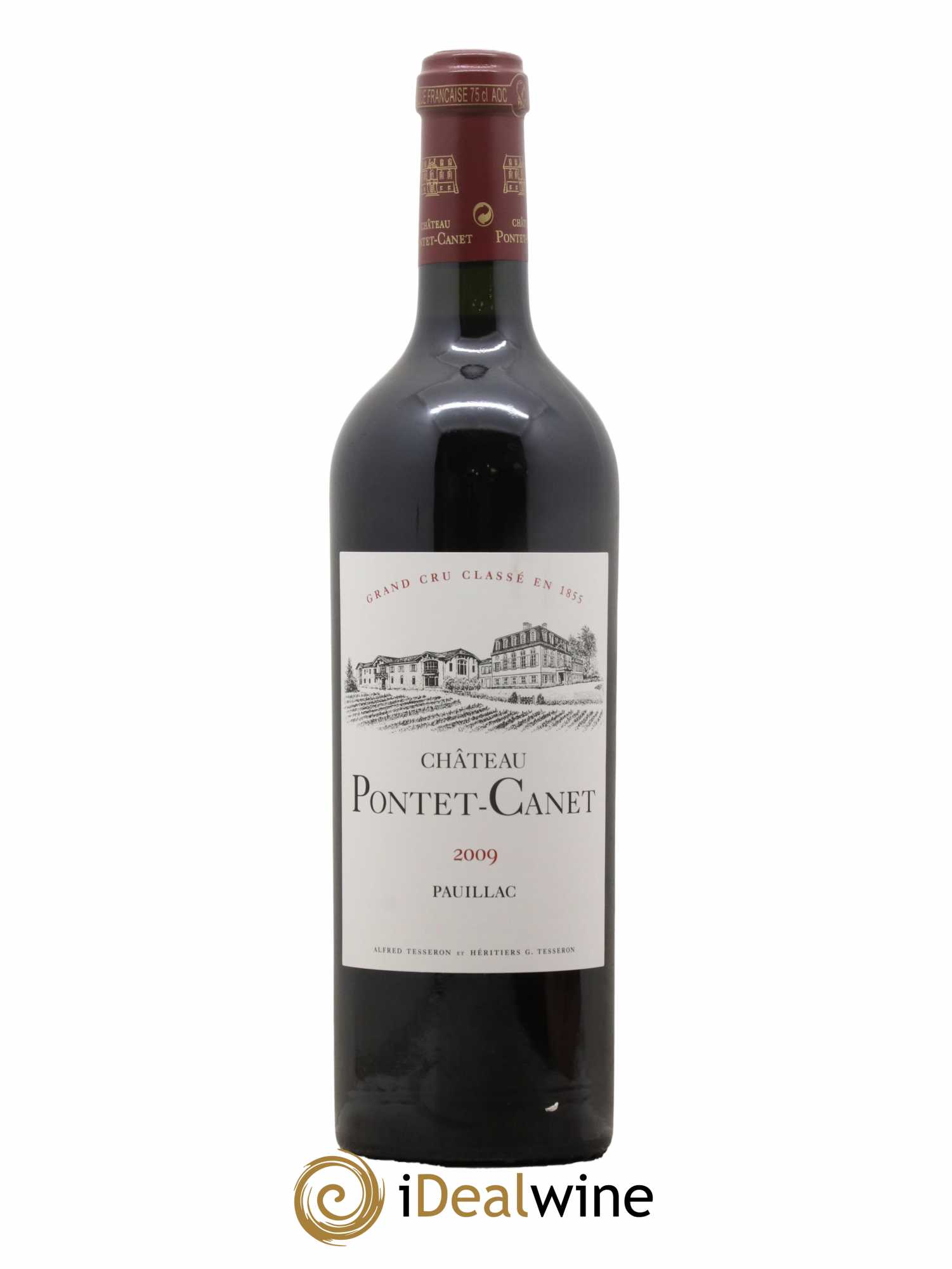 Château Pontet Canet 5ème Grand Cru Classé 2009 - Lot de 1 bouteille - 0