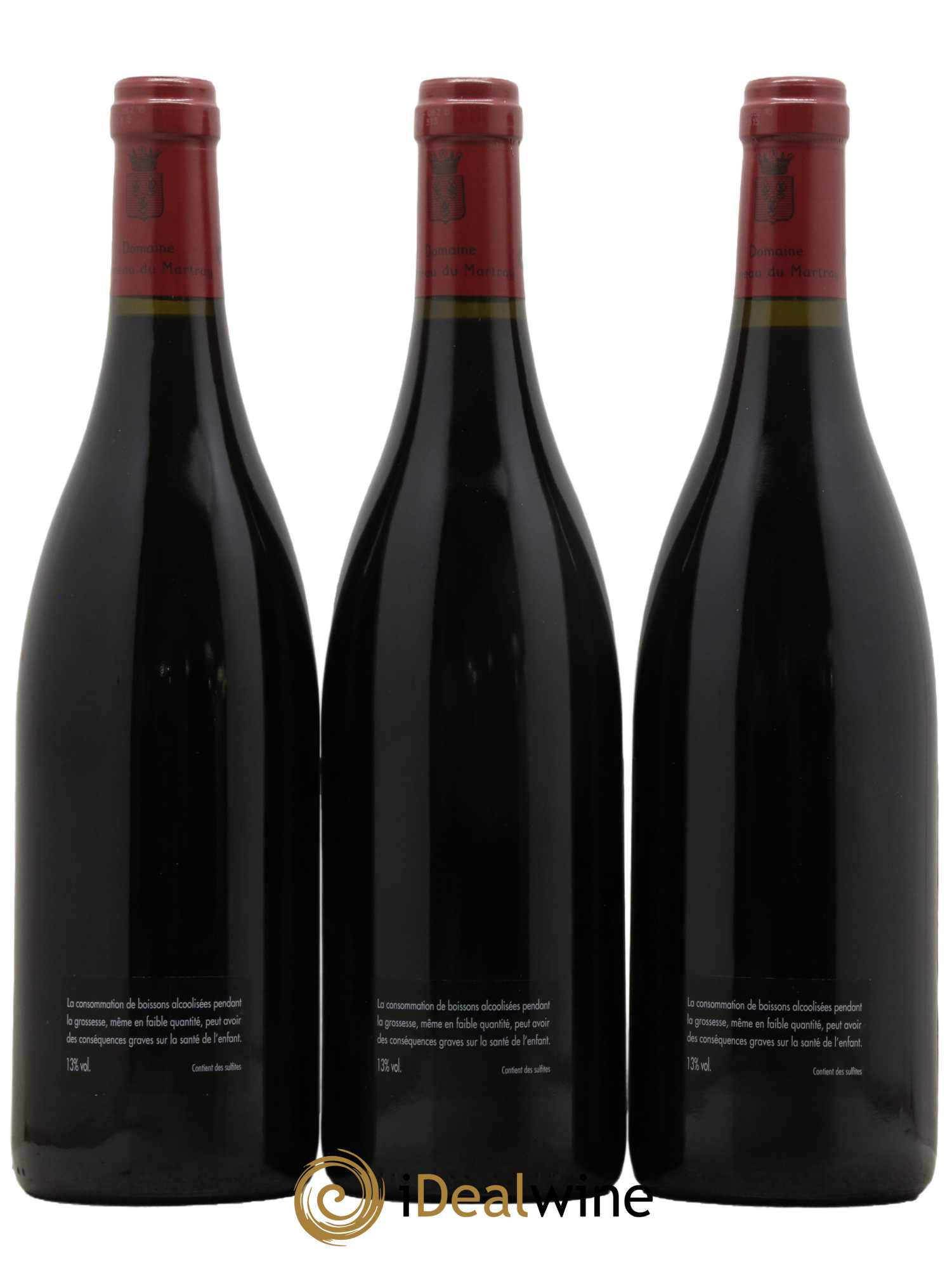 Corton Grand Cru Bonneau du Martray (Domaine) 2002 - Lot de 3 bouteilles - 1