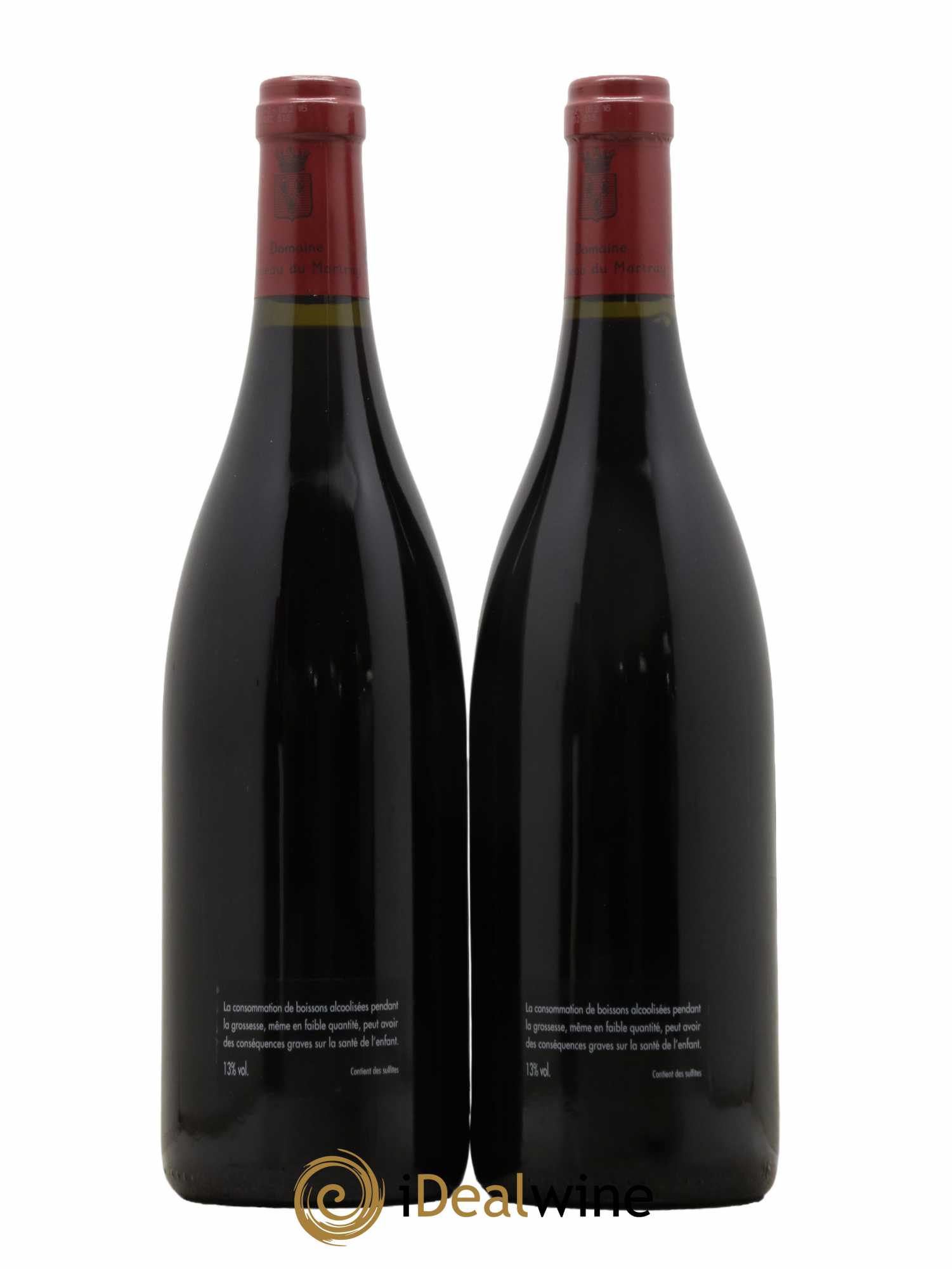 Corton Grand Cru Bonneau du Martray (Domaine) 2002 - Lot de 2 bouteilles - 1