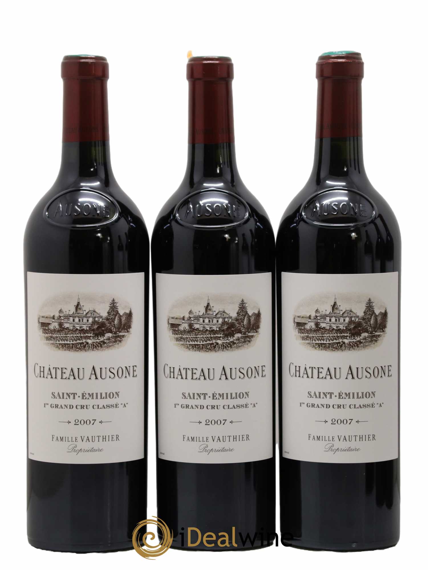 Château Ausone 1er Grand Cru Classé A 2007 - Lot de 6 bouteilles - 1