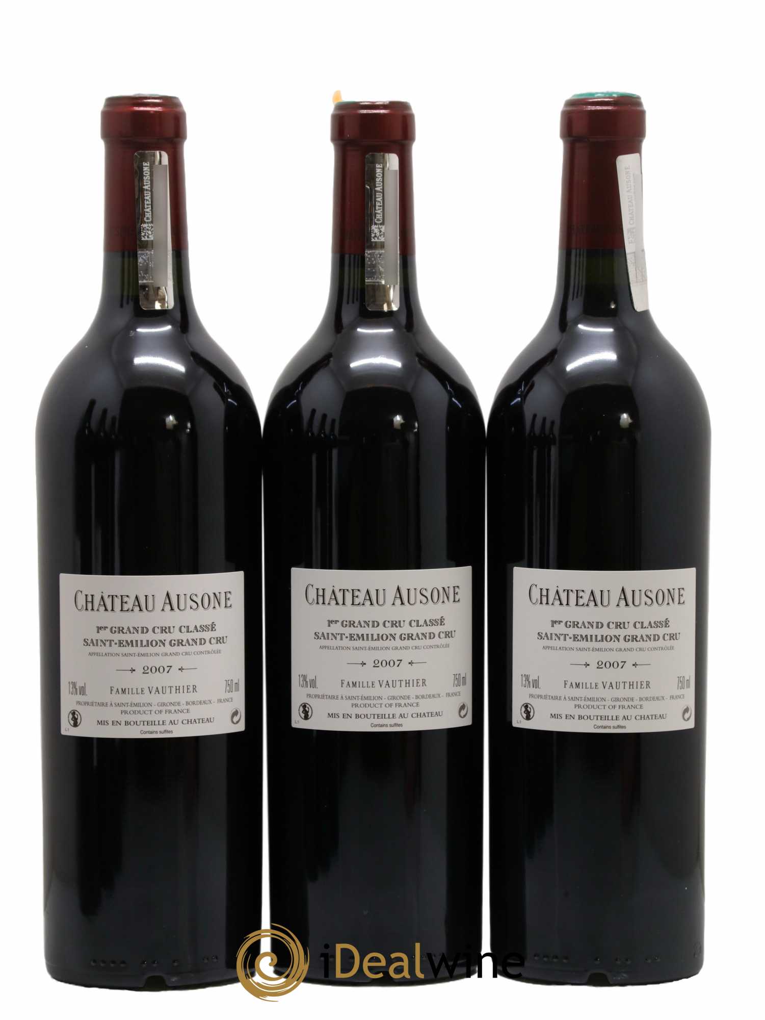 Château Ausone 1er Grand Cru Classé A 2007 - Lot de 6 bouteilles - 3