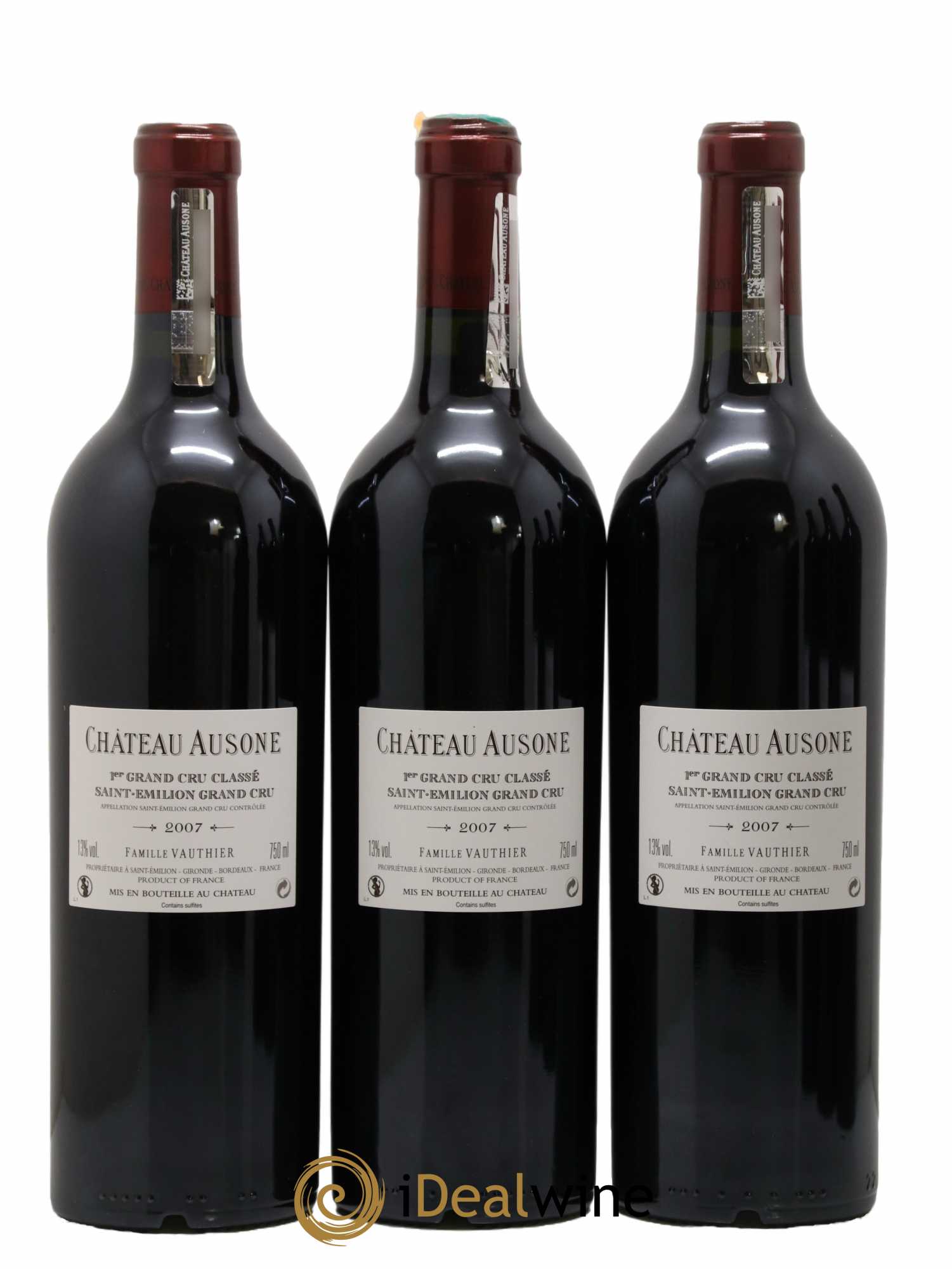 Château Ausone 1er Grand Cru Classé A 2007 - Lot de 6 bouteilles - 4