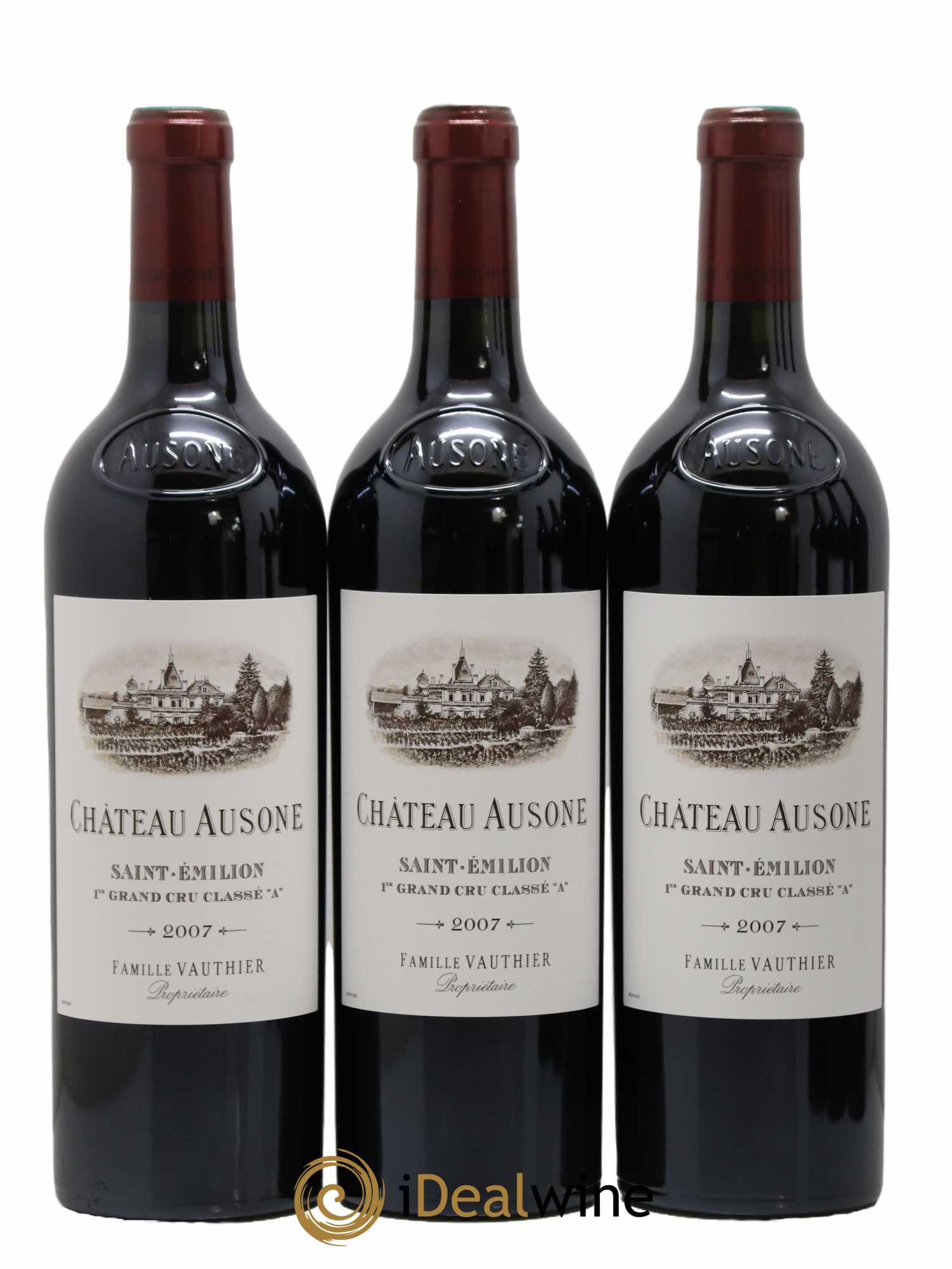 Château Ausone 1er Grand Cru Classé A 2007 - Posten von 6 Flaschen - 2
