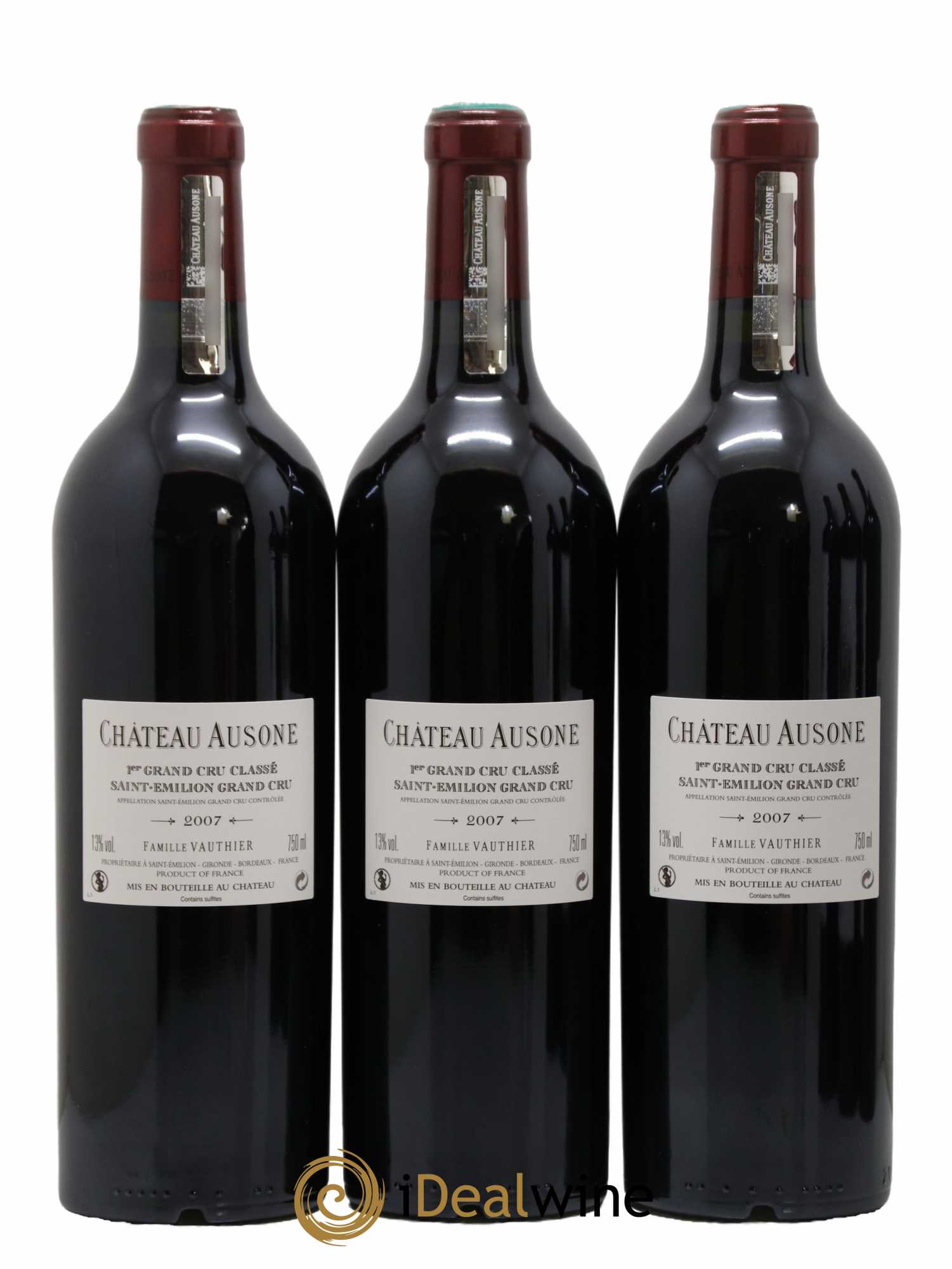 Château Ausone 1er Grand Cru Classé A 2007 - Posten von 6 Flaschen - 3
