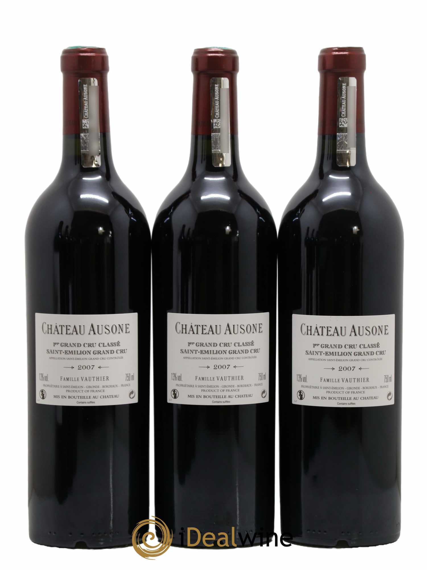 Château Ausone 1er Grand Cru Classé A 2007 - Posten von 6 Flaschen - 4