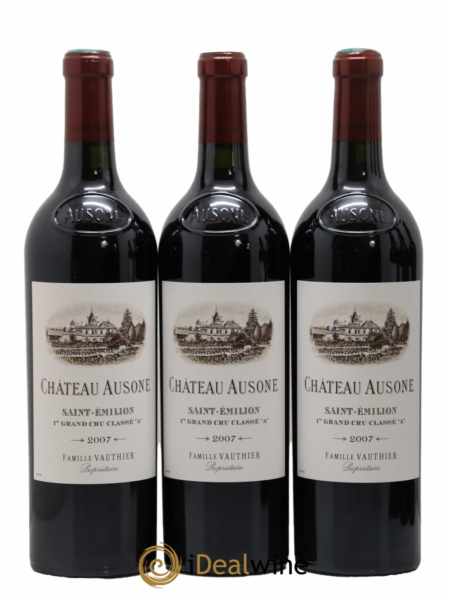 Château Ausone 1er Grand Cru Classé A 2007 - Lot de 6 bouteilles - 1
