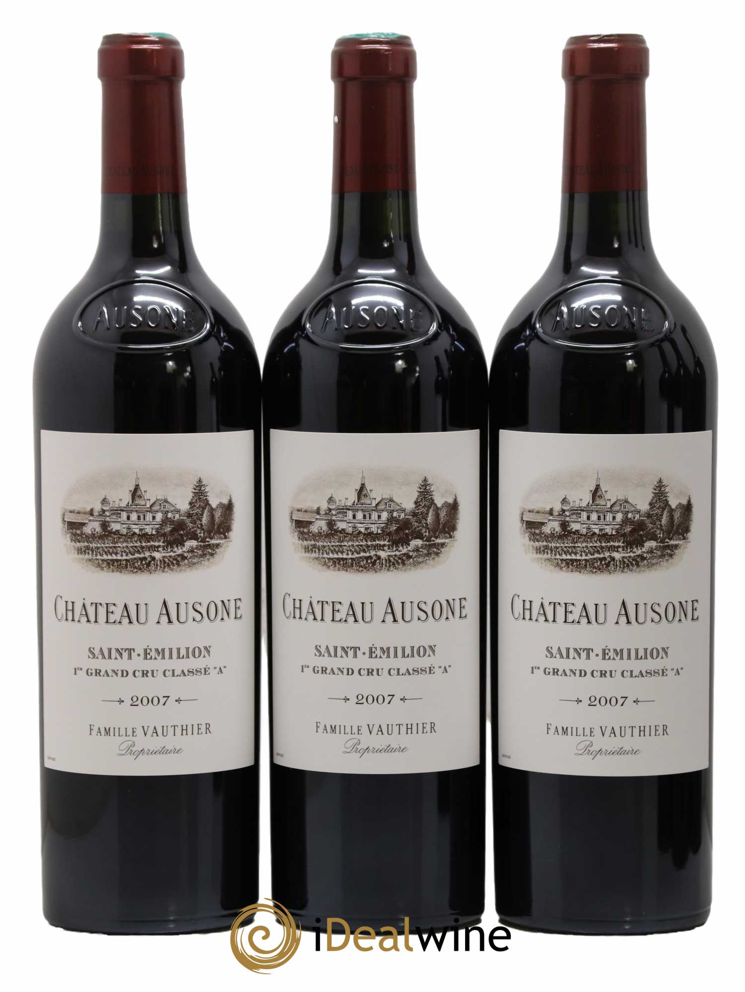 Château Ausone 1er Grand Cru Classé A 2007 - Lot de 6 bouteilles - 1