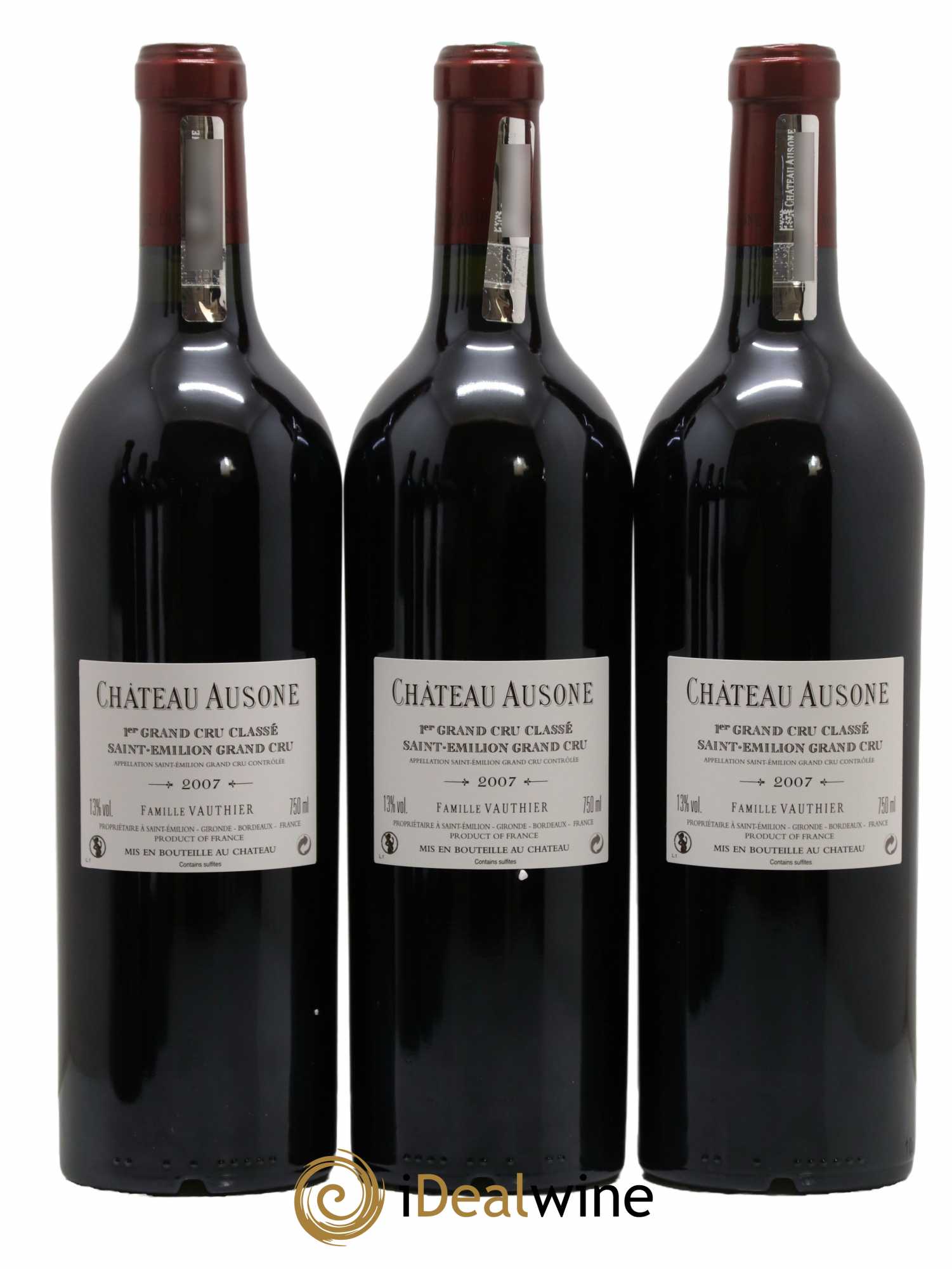 Château Ausone 1er Grand Cru Classé A 2007 - Lot de 6 bouteilles - 3