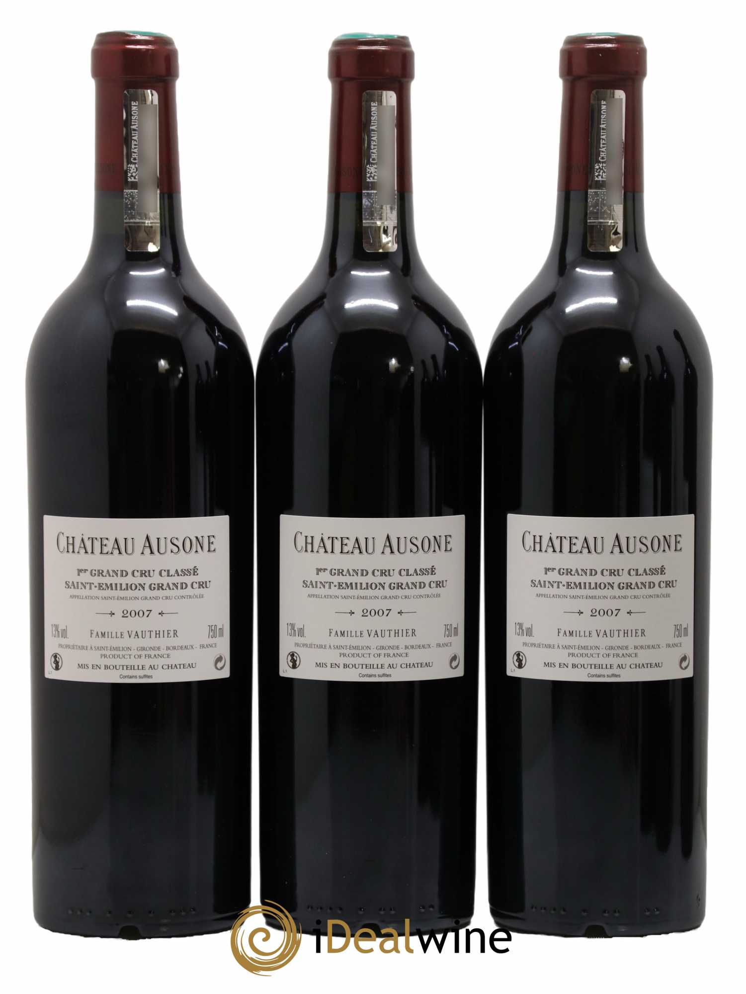 Château Ausone 1er Grand Cru Classé A 2007 - Lot de 6 bouteilles - 4