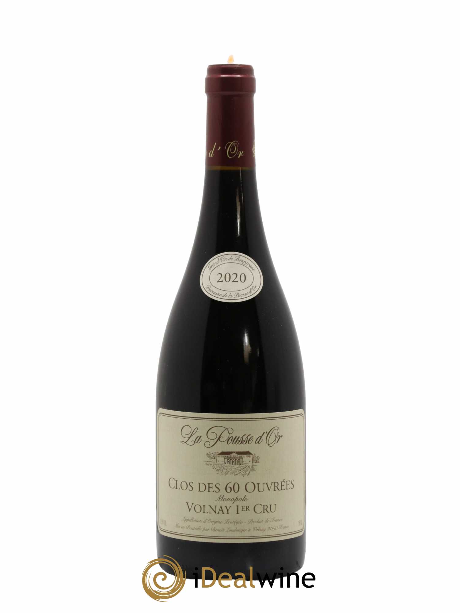 Volnay 1er Cru Clos des 60 ouvrées La Pousse d'Or (Domaine de) 2020 - Lot de 1 bouteille - 0