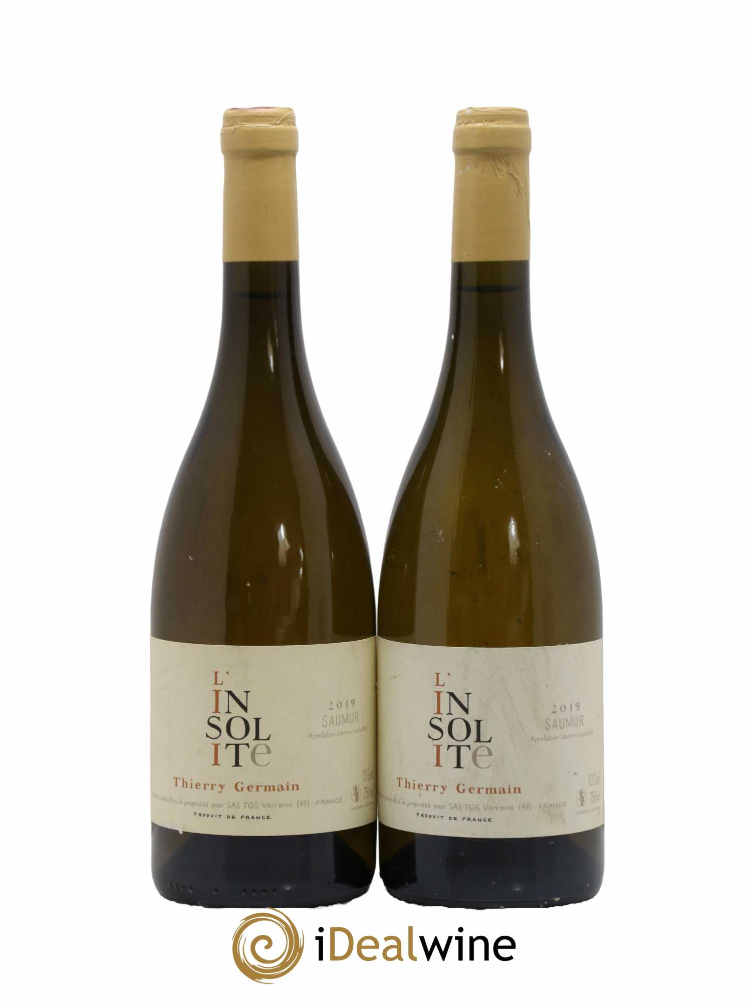Saumur Insolite Domaine des Roches Neuves - Thierry Germain 2019 - Lot de 2 bouteilles - 0