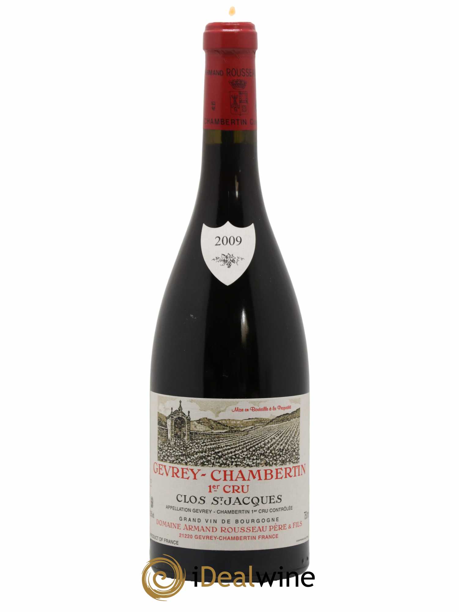 Gevrey-Chambertin 1er Cru Clos Saint-Jacques Armand Rousseau (Domaine) 2009 - Lot de 1 bouteille - 0