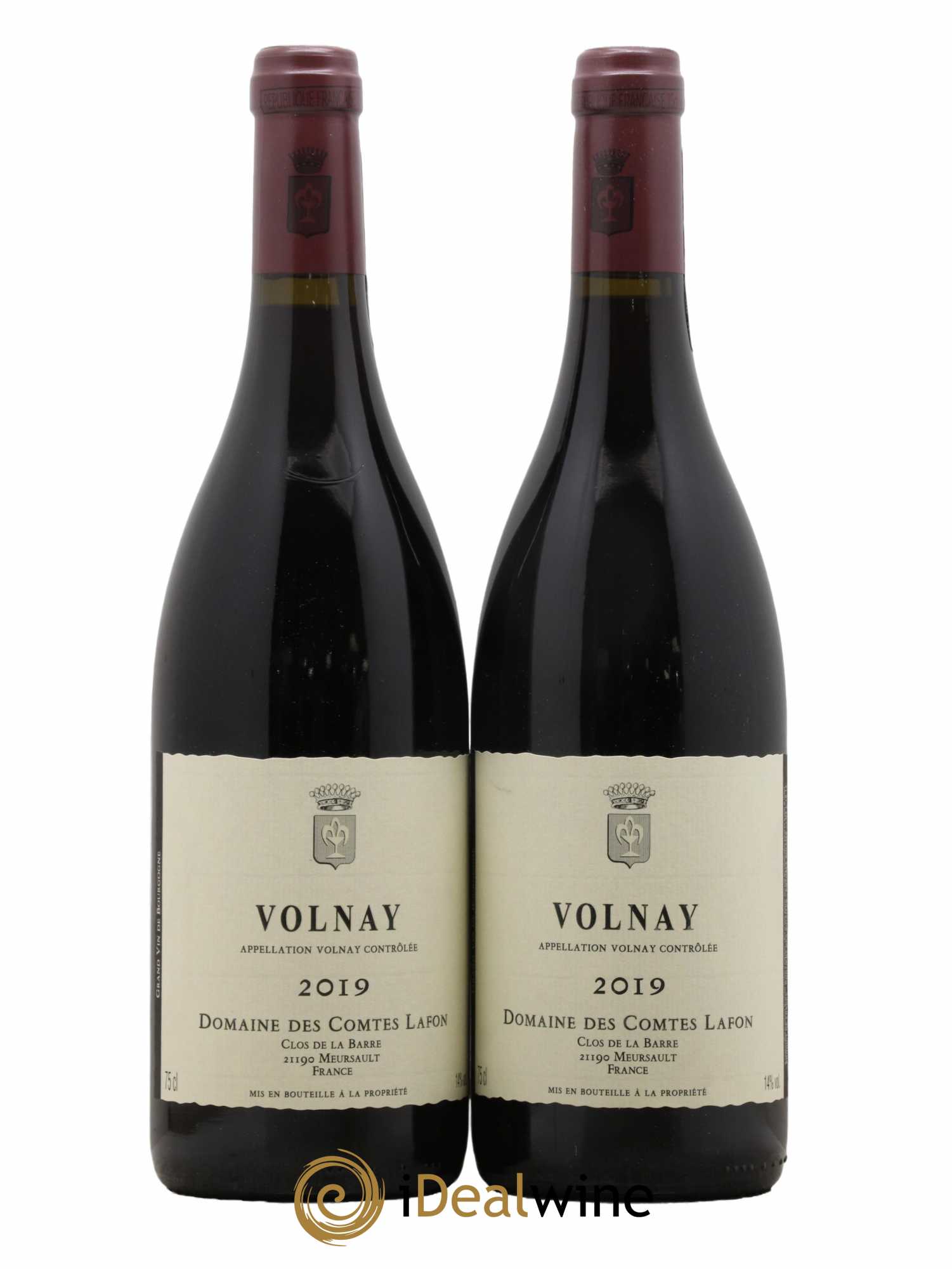 Volnay Comtes Lafon (Domaine des) 2019 - Lot de 2 bouteilles - 0