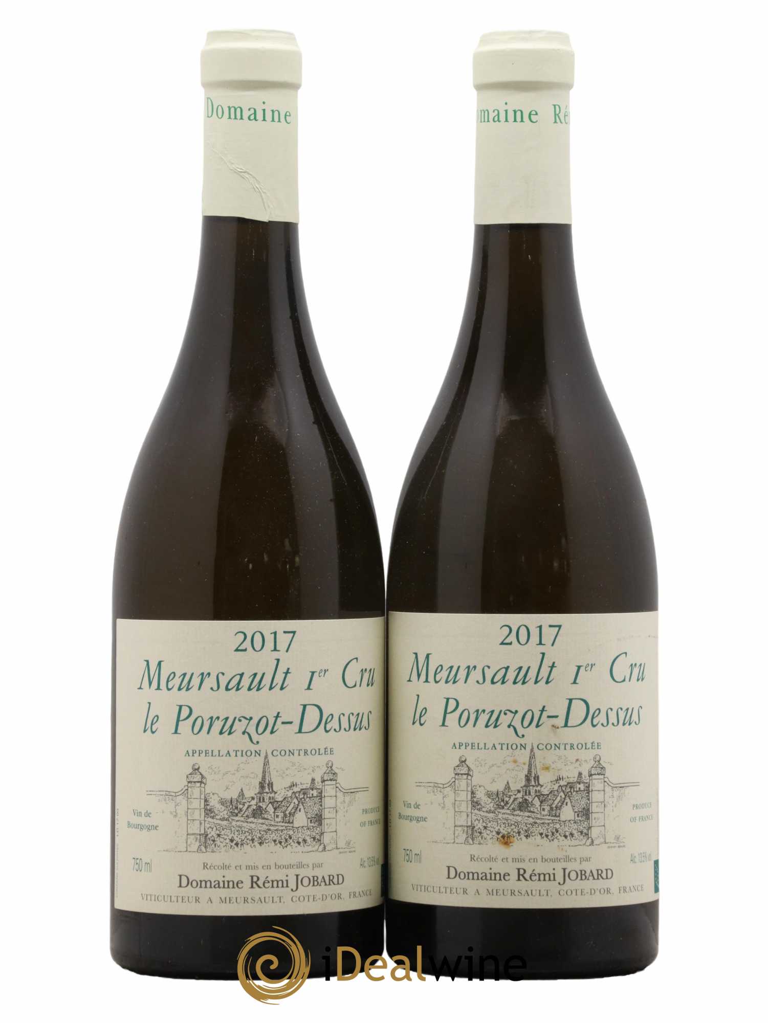 Meursault 1er Cru Le Poruzot-Dessus Rémi Jobard (Domaine) 2017 - Lot de 2 bouteilles - 0