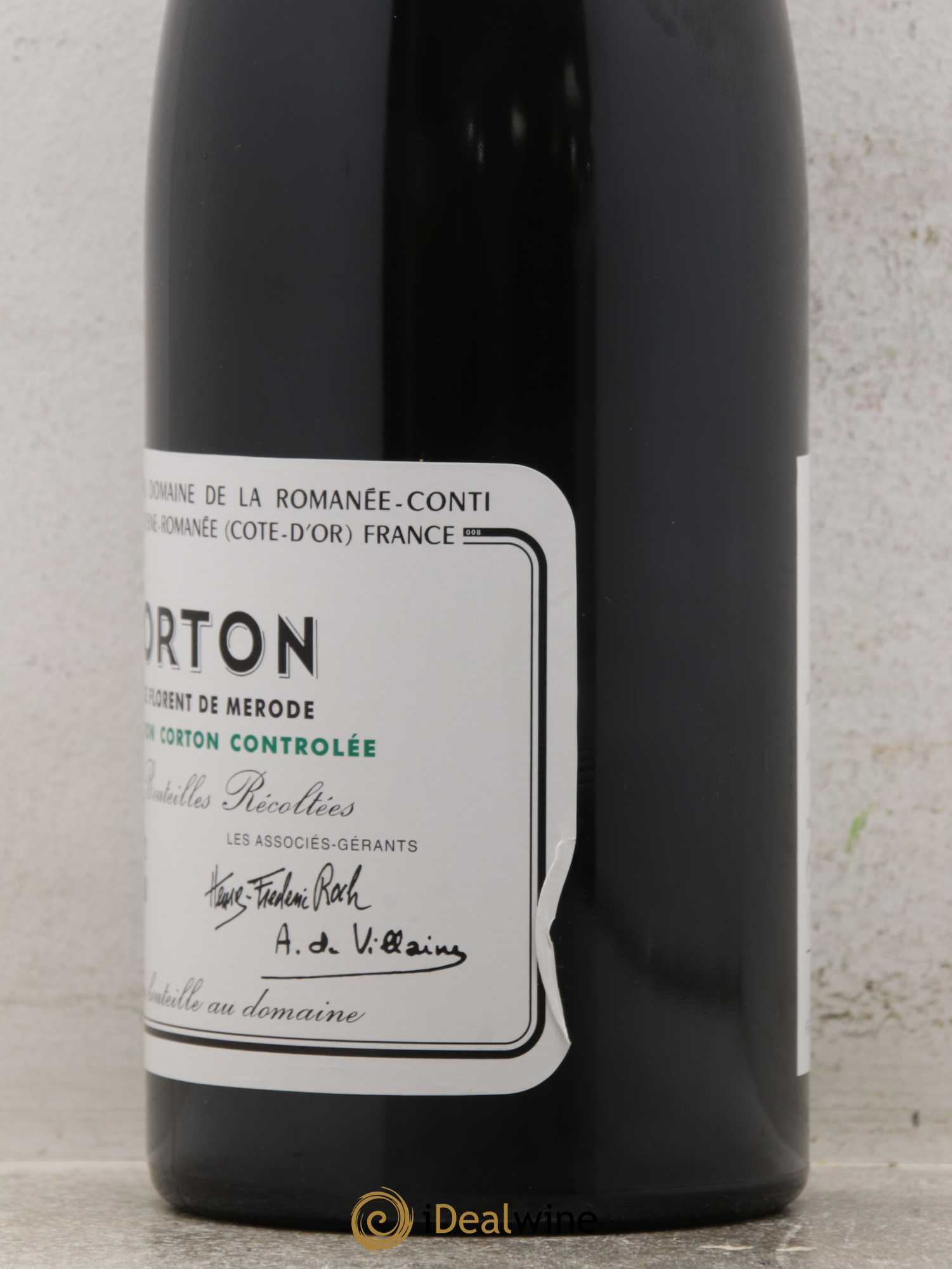 Corton Grand Cru Domaine de la Romanée-Conti 2018 - Lot de 1 bouteille - 3
