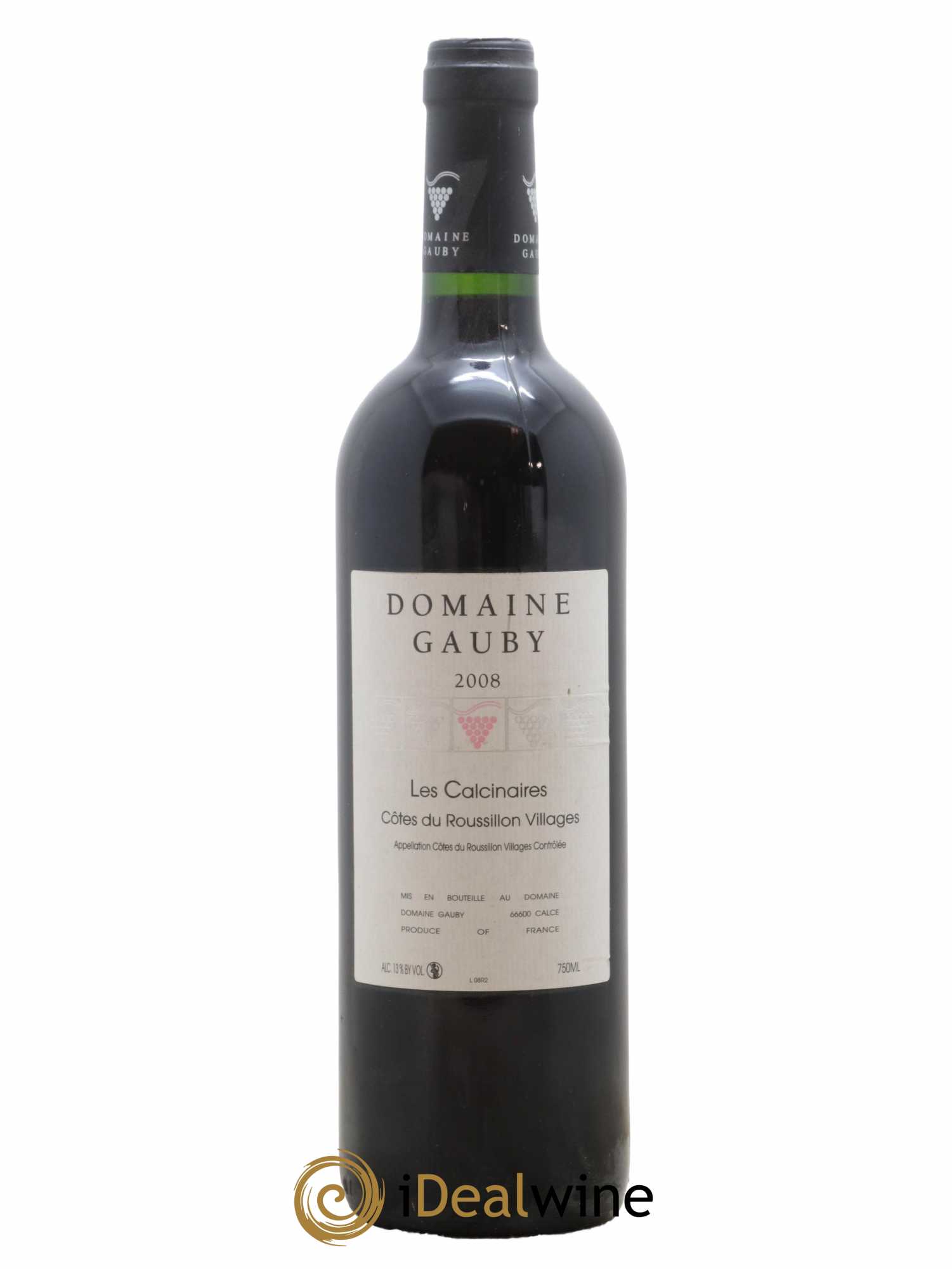 Côtes du Roussillon Les Calcinaires Gauby (Domaine) 2008 - Lot de 1 bouteille - 0