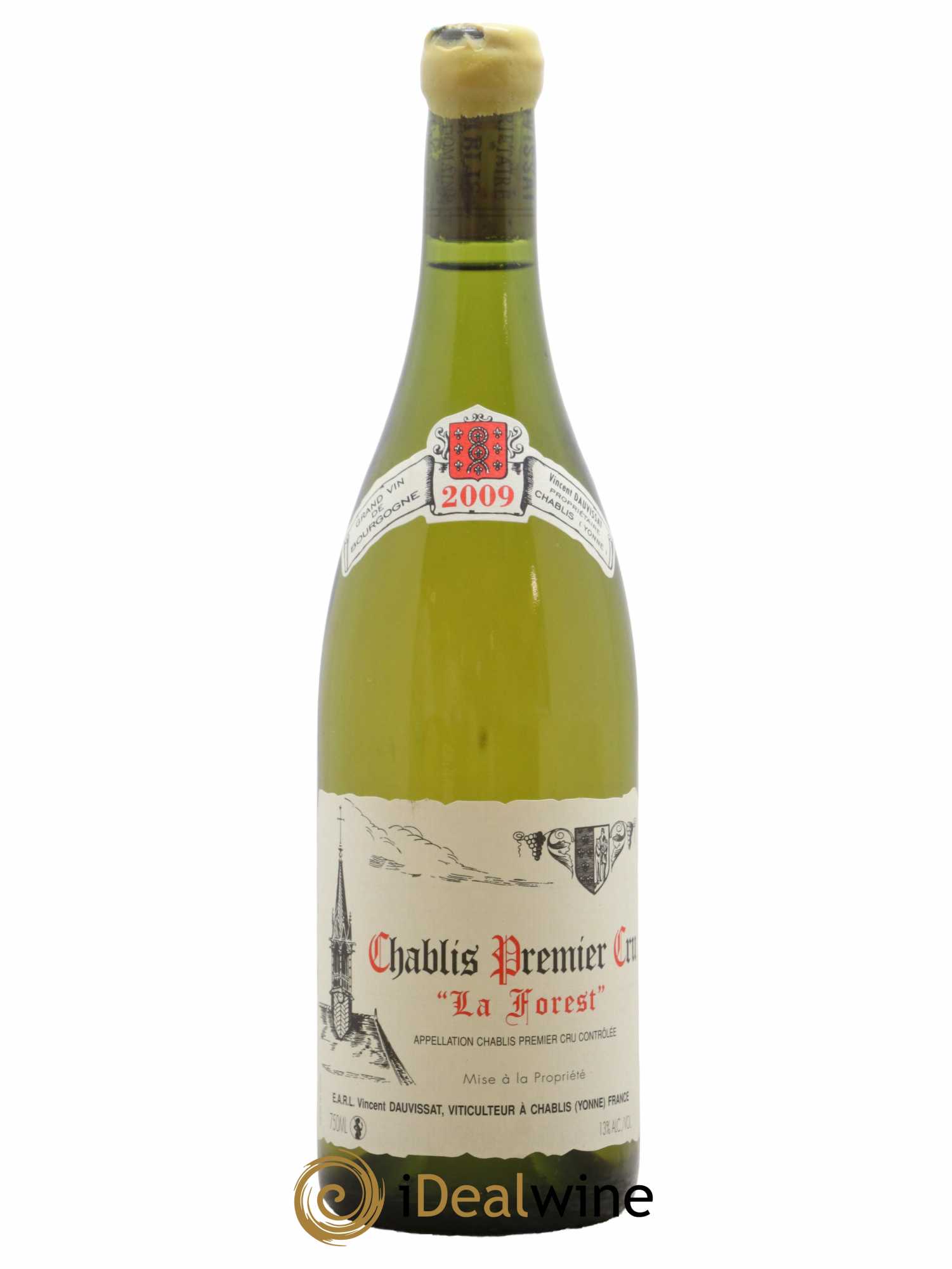 Chablis 1er Cru La Forest Vincent Dauvissat (Domaine) 2009 - Lot de 1 bouteille - 0