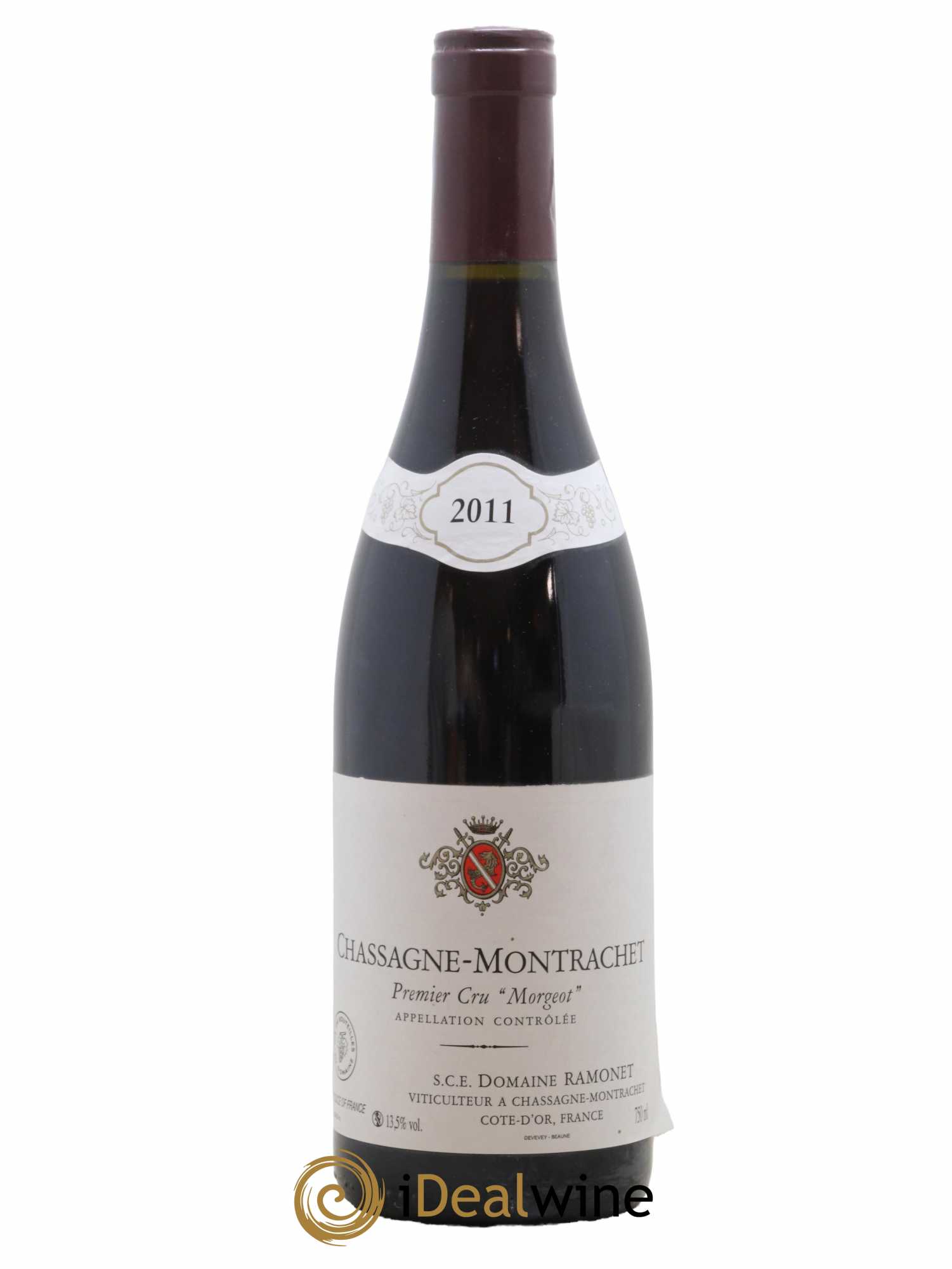 Chassagne-Montrachet 1er Cru Morgeot Ramonet (Domaine) 2011 - Lot de 1 bouteille - 0