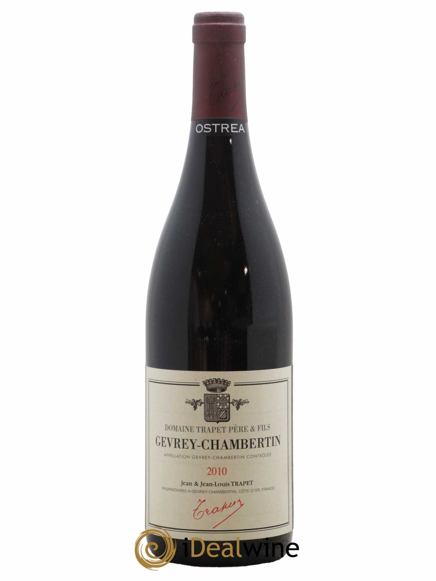 Gevrey-Chambertin Ostrea Domaine Trapet 2010 - Lot de 1 bouteille - 0