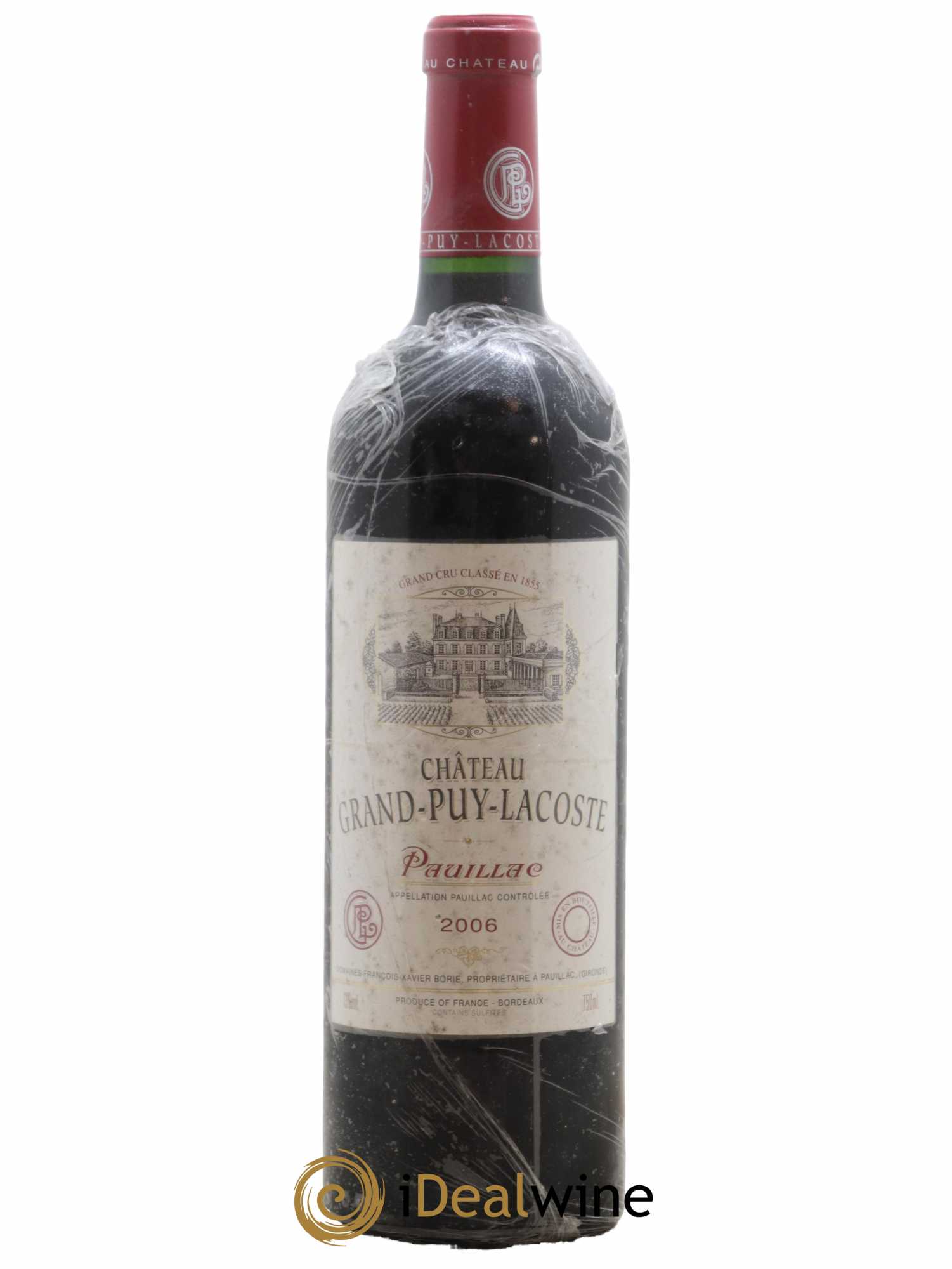 Château Grand Puy Lacoste 5ème Grand Cru Classé 2006 - Lot de 1 bouteille - 0