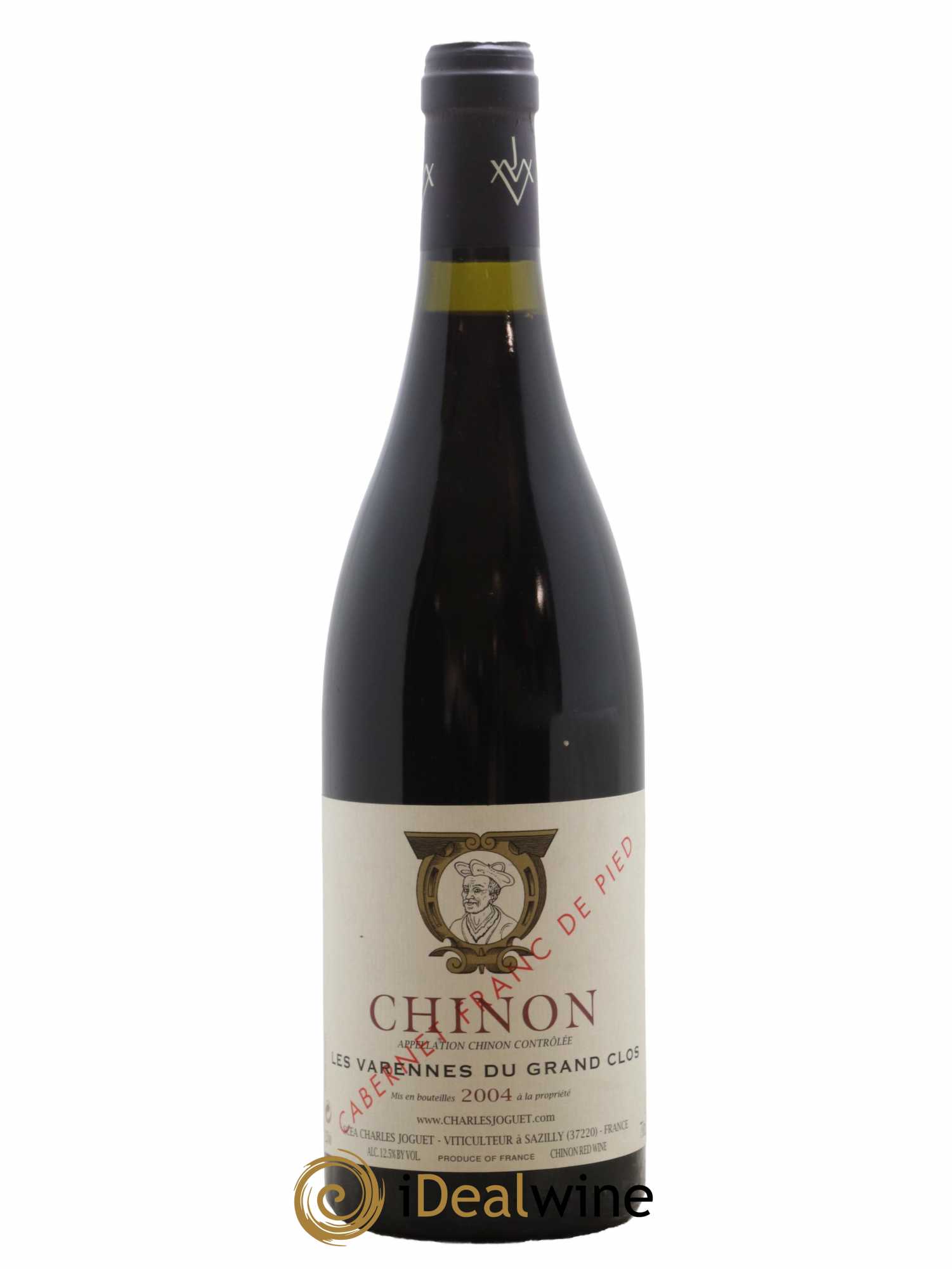 Chinon Les Varennes du Grand Clos Franc de Pied Charles Joguet (Domaine) 2004 - Lot de 1 bouteille - 0