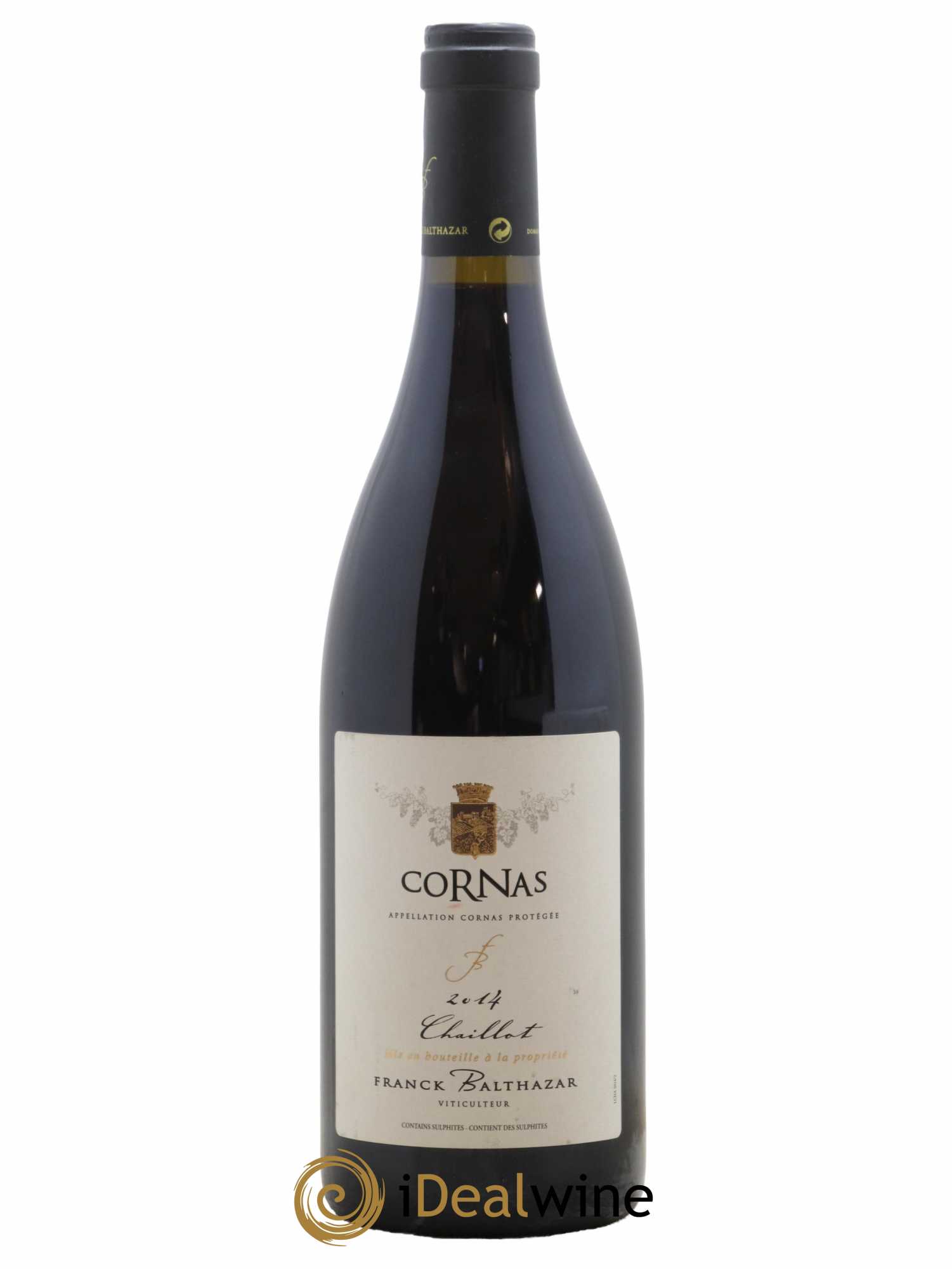 Cornas Chaillot Franck Balthazar (Domaine) 2014 - Lot de 1 bouteille - 0