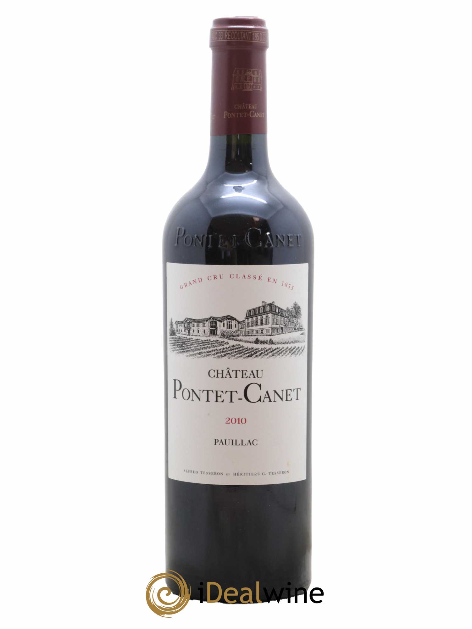 Château Pontet Canet 5ème Grand Cru Classé 2010 - Lot de 1 bouteille - 0