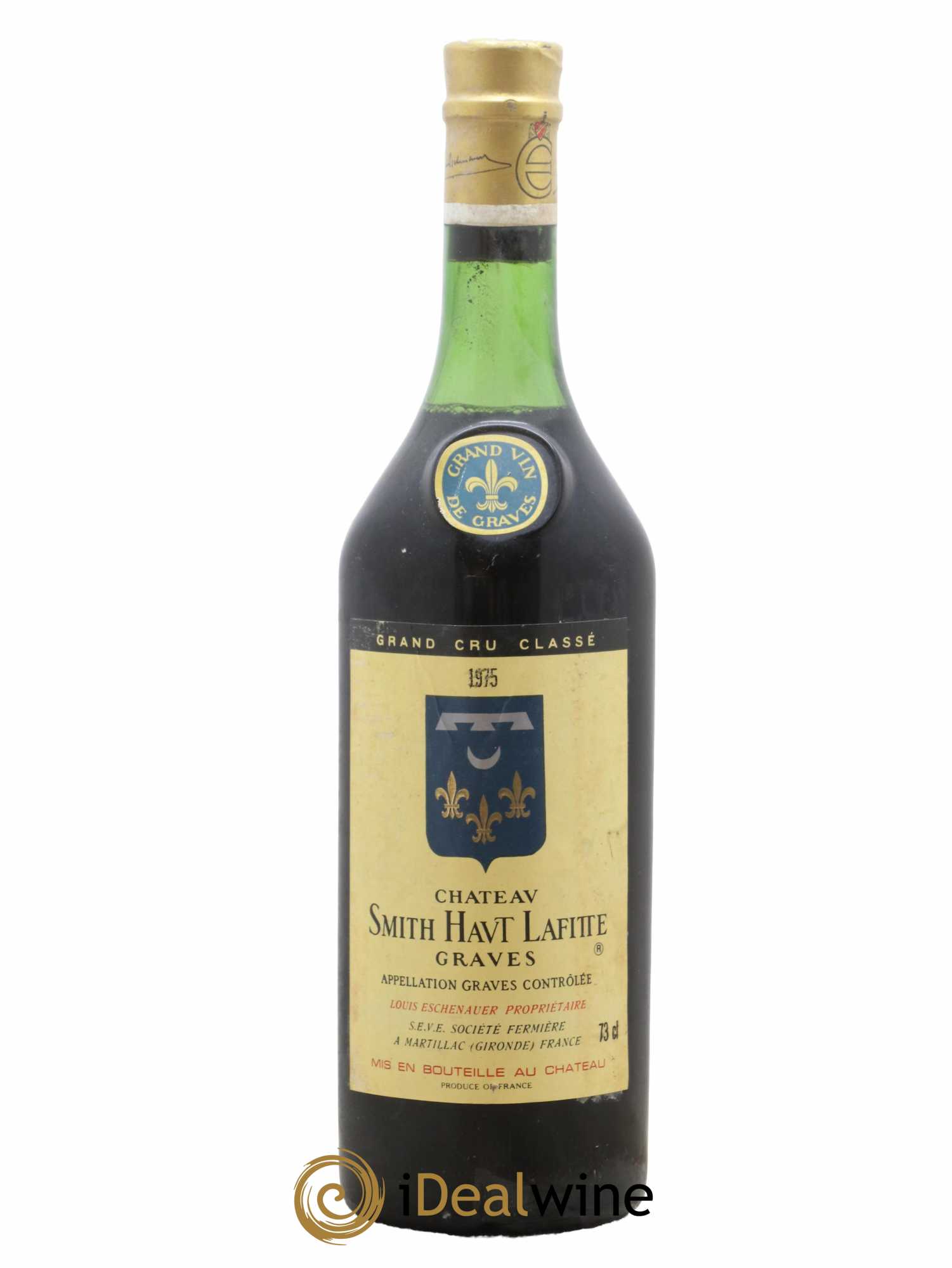 Château Smith Haut Lafitte Cru Classé de Graves 1975 - Lot de 1 bouteille - 0