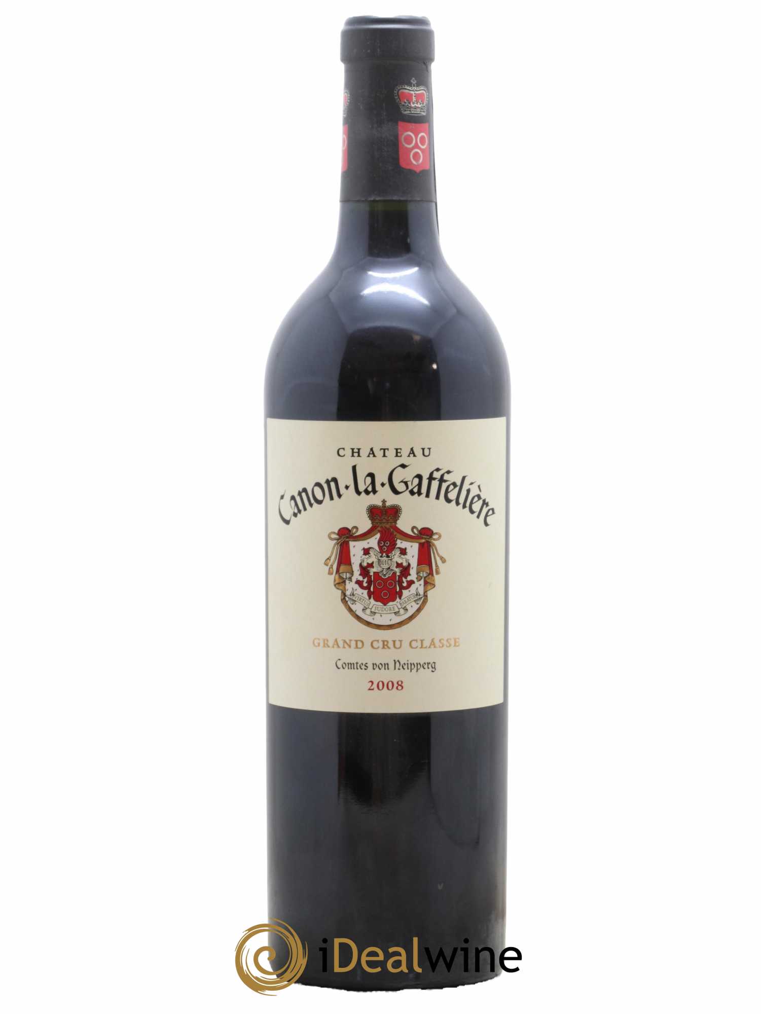 Château Canon la Gaffelière 1er Grand Cru Classé B 2008 - Lot de 1 bouteille - 0