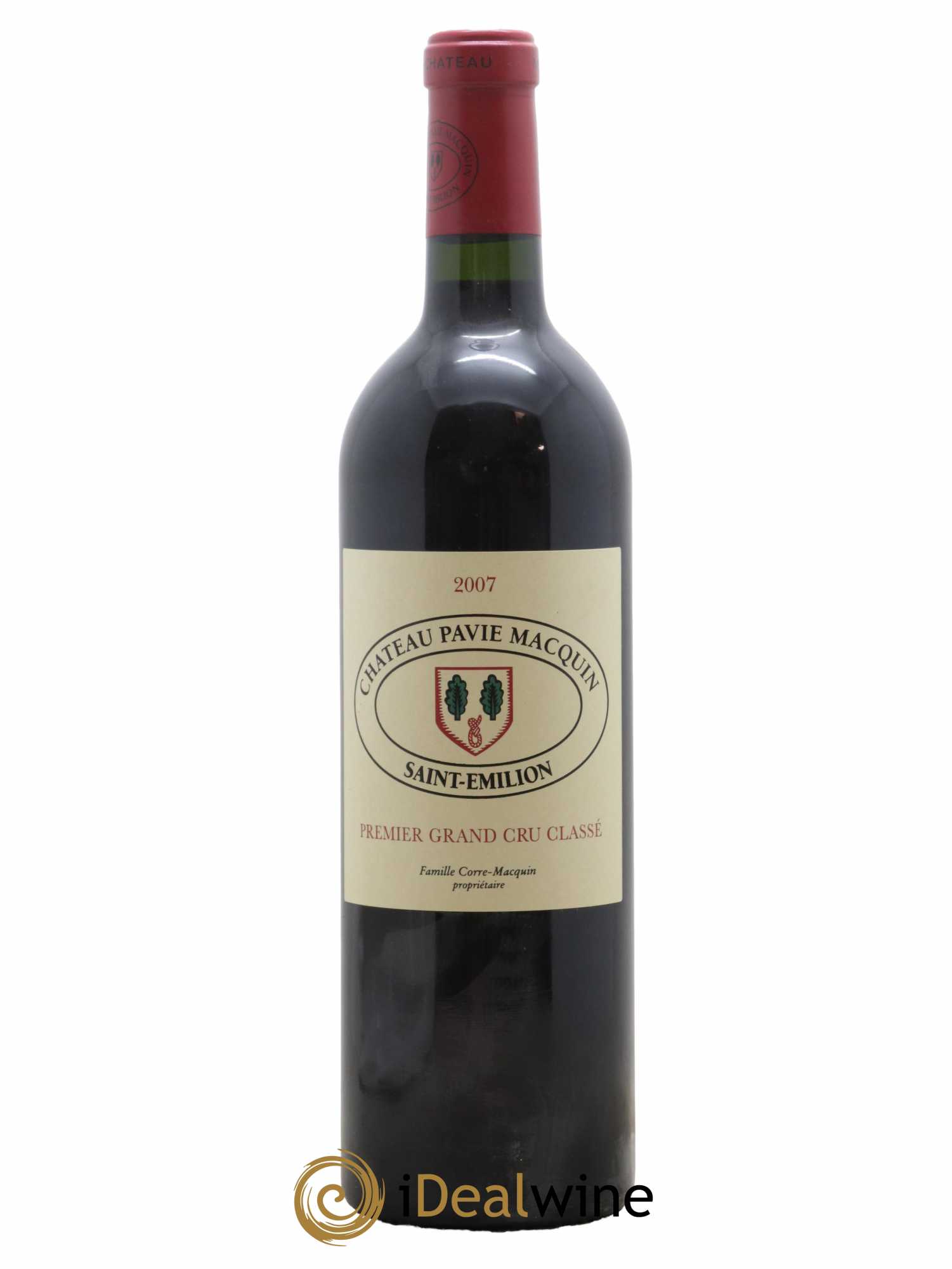 Château Pavie Macquin 1er Grand Cru Classé B 2007 - Lot de 1 bouteille - 0