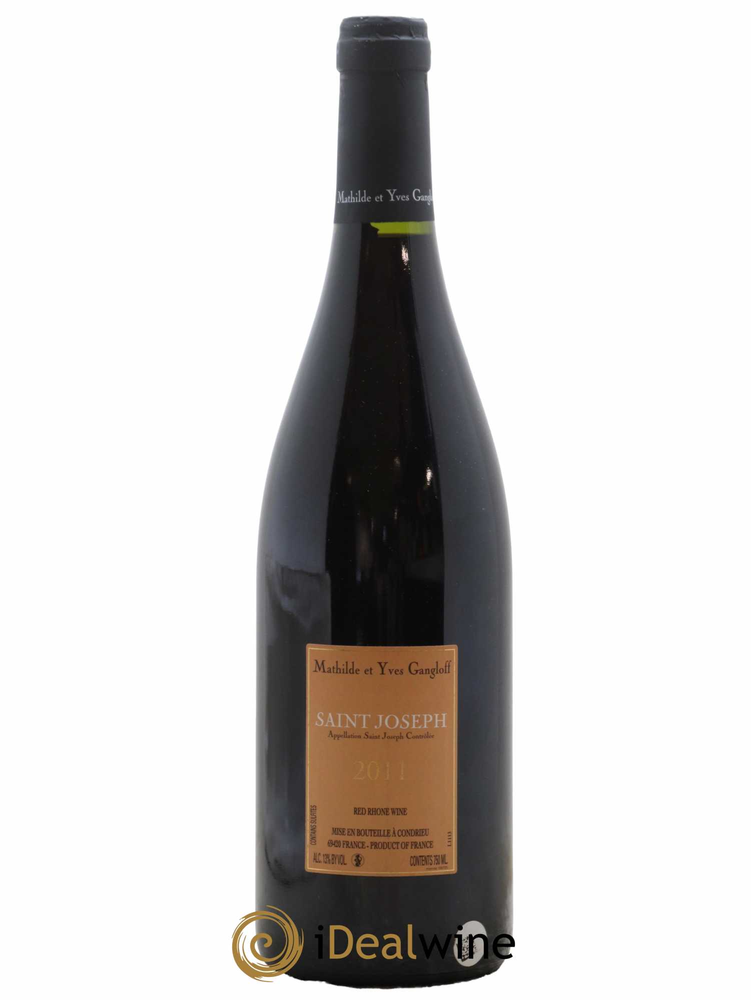 Saint-Joseph Gangloff (Domaine) 2011 - Lot de 1 bouteille - 1