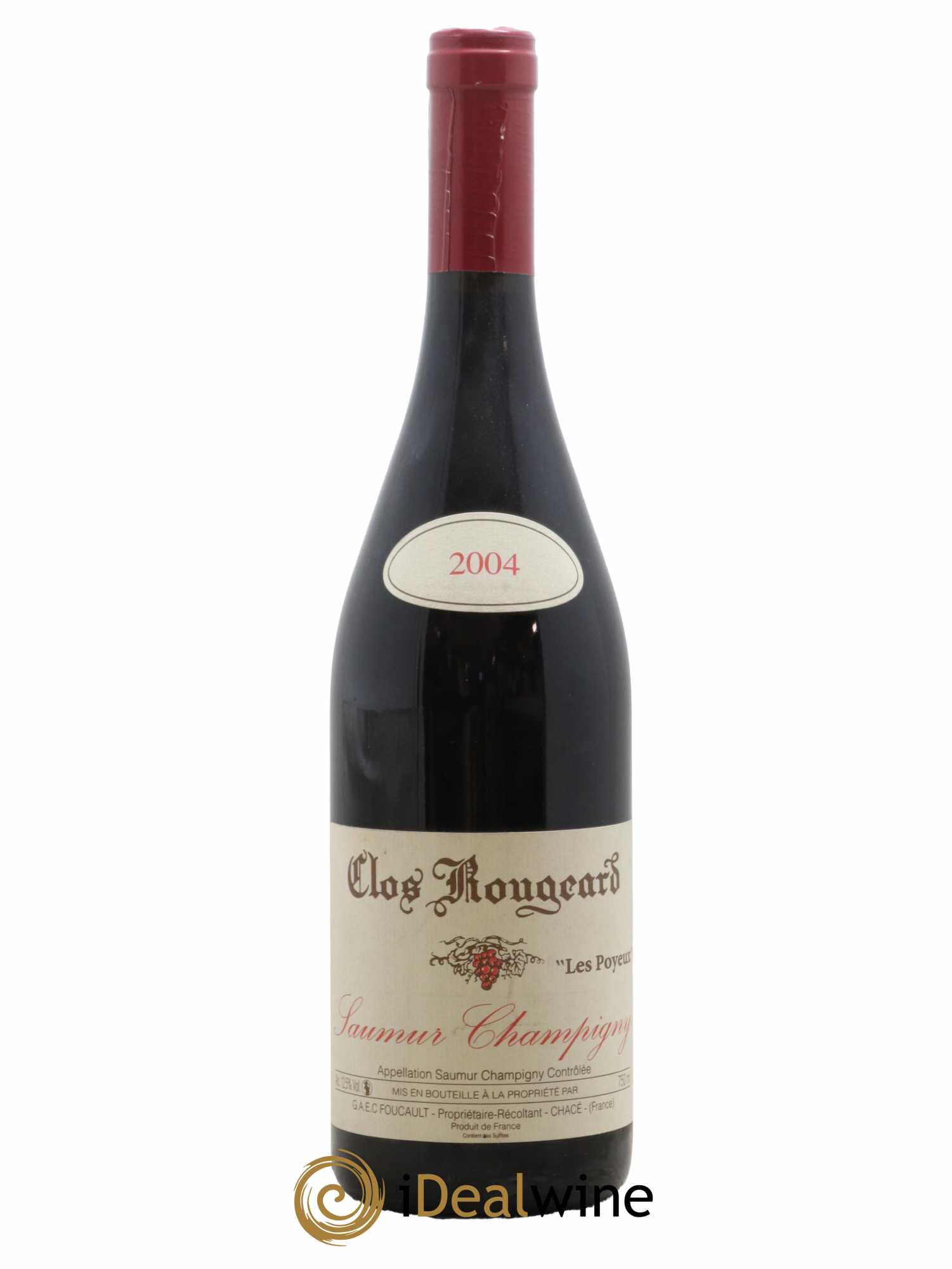 Saumur-Champigny Les Poyeux Clos Rougeard 2004 - Lot de 1 bouteille - 0