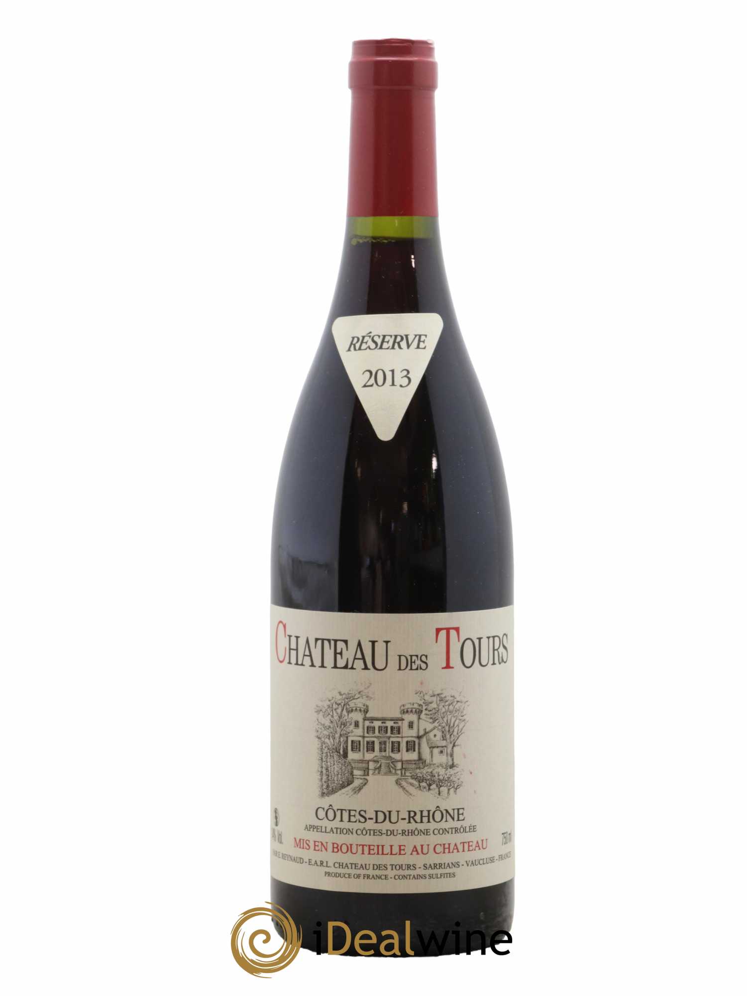 Côtes-du-Rhône Château des Tours Emmanuel Reynaud 2013 - Lot de 1 bouteille - 0