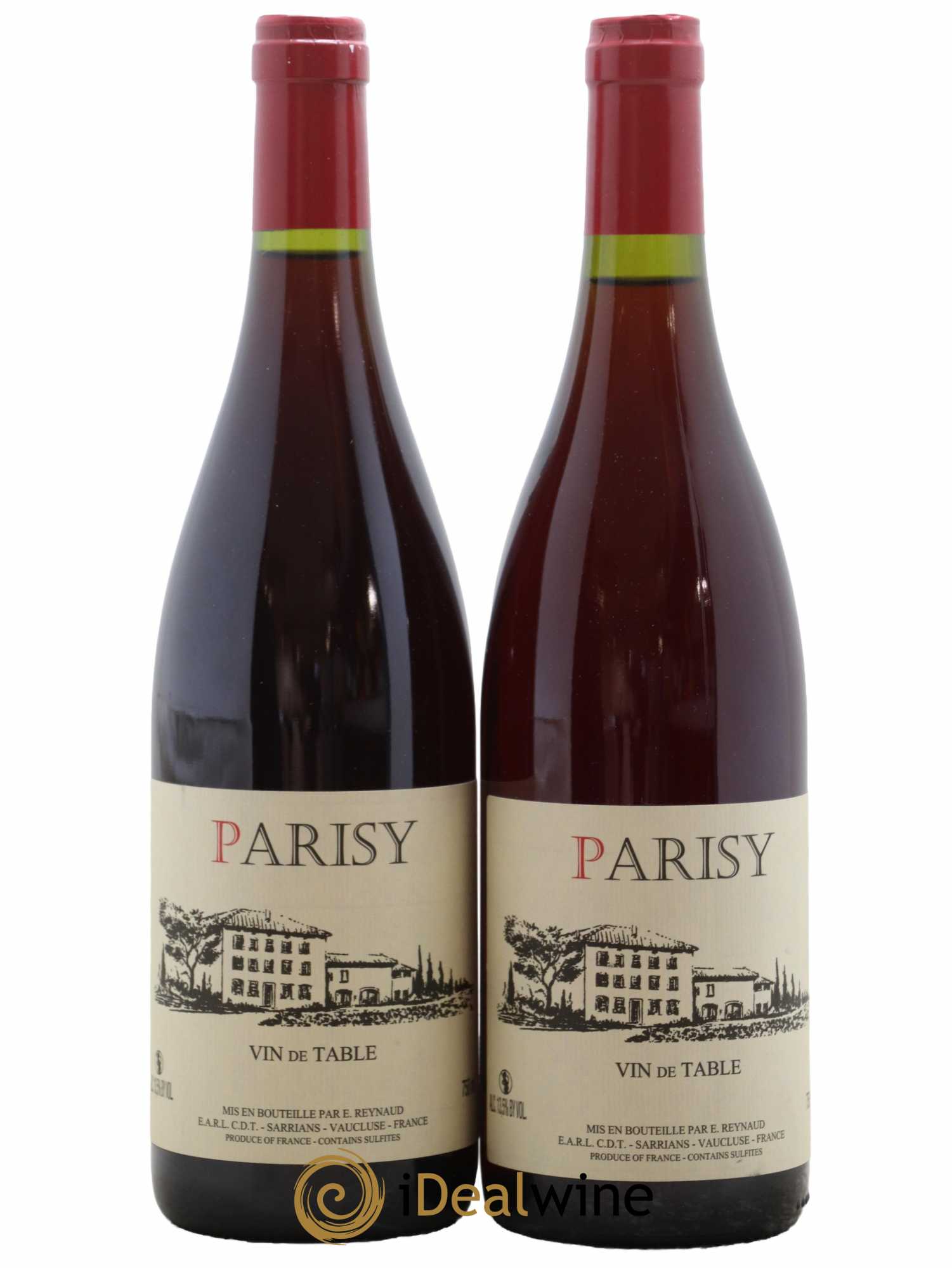 Vin de Table Parisy Emmanuel Reynaud - Lot de 2 bouteilles - 0