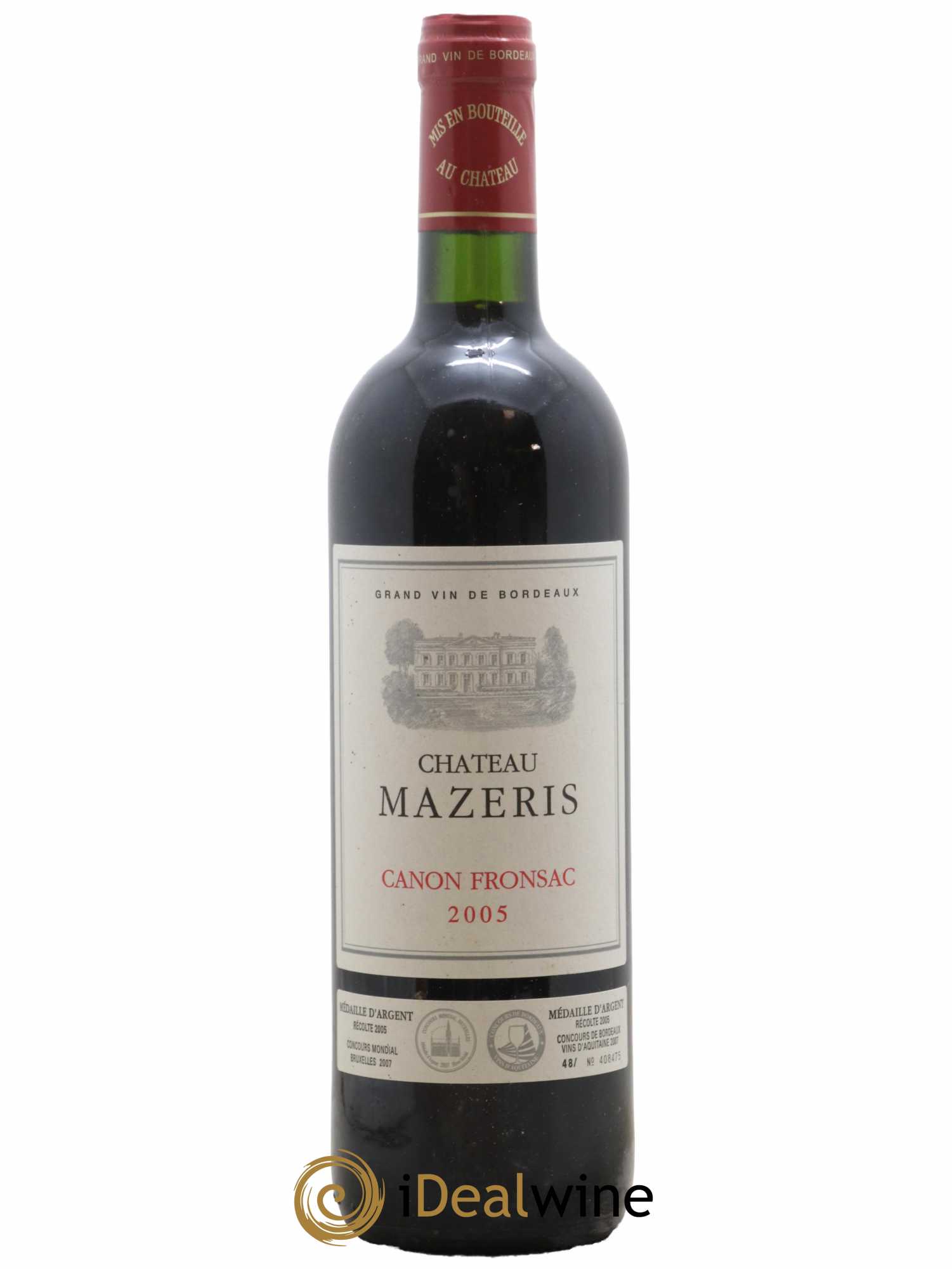 Canon-Fronsac 2005 - Posten von 1 Flasche - 0