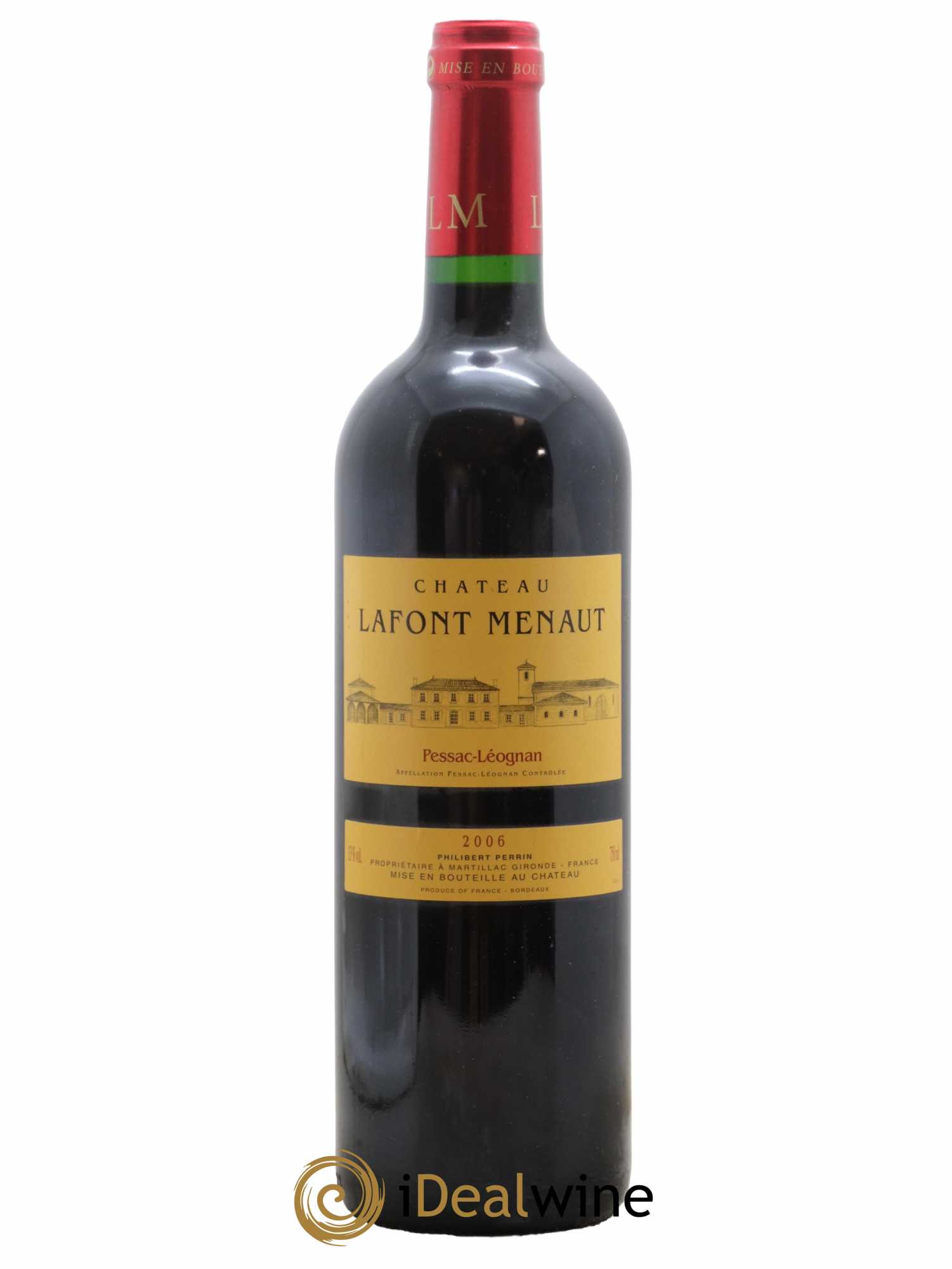 Pessac-Léognan Château Lafont Menaut 2006 - Lot de 1 bouteille - 0