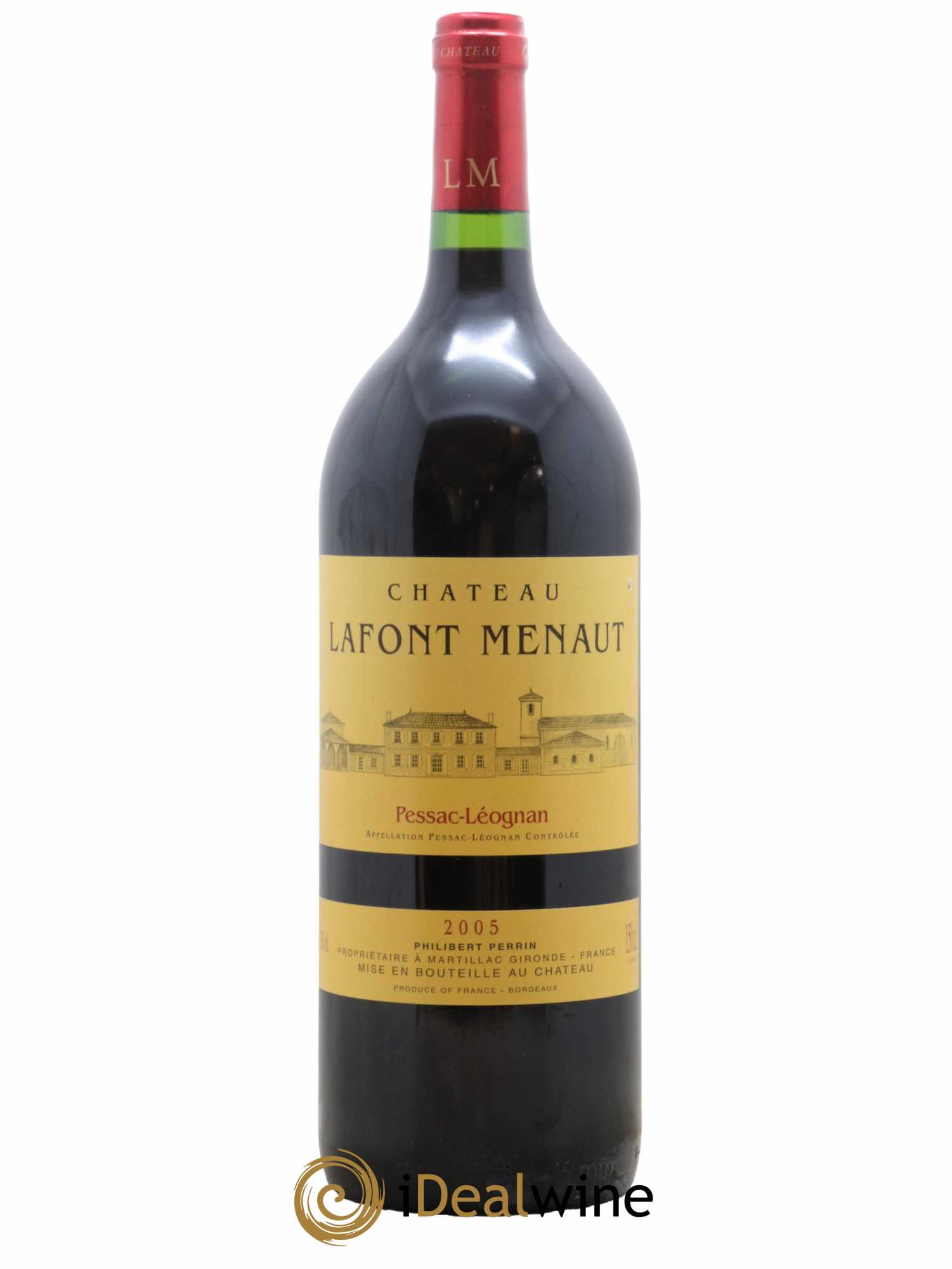 Pessac-Léognan Château Lafont Menaut 2005 - Lot de 1 magnum - 0