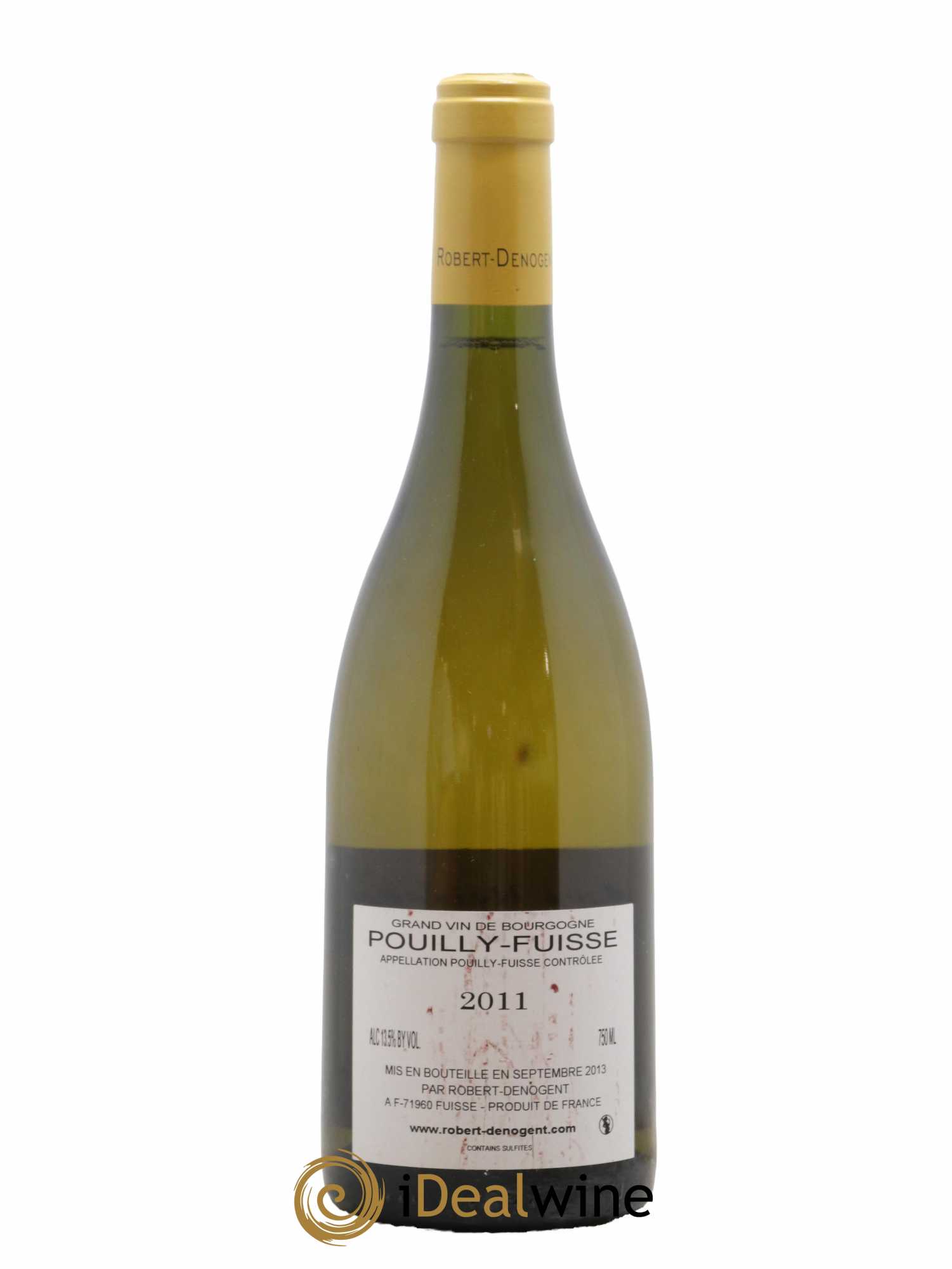 Pouilly-Fuissé Les Reisses Vieilles Vignes Robert-Denogent 2011 - Lot de 1 bouteille - 1