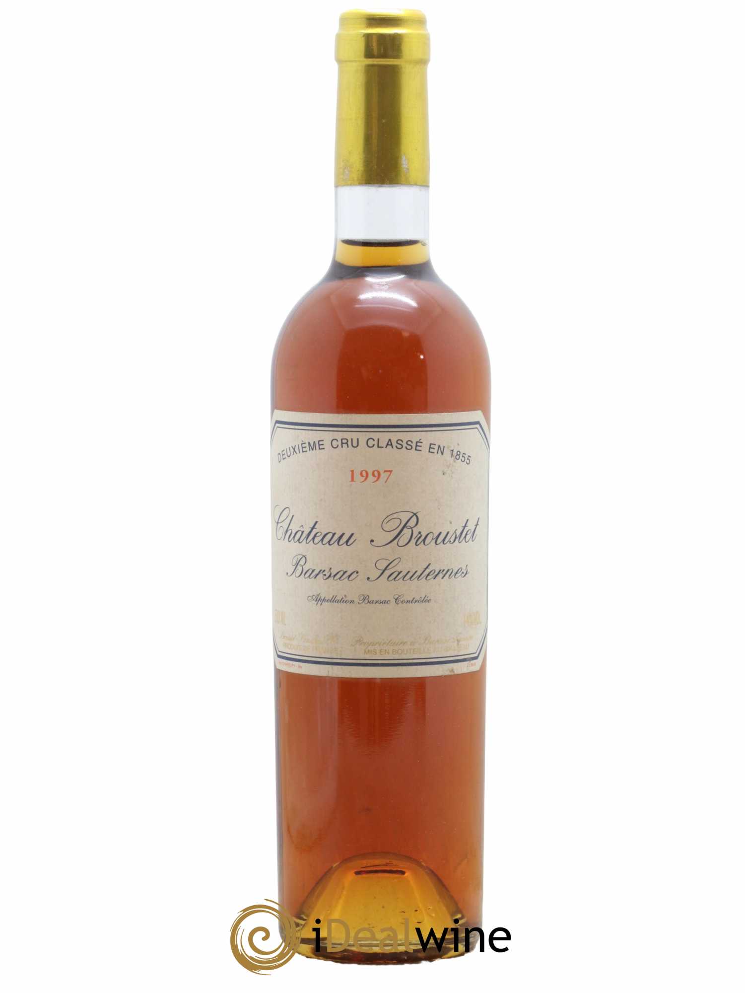 Château Broustet 2ème Grand Cru Classé 50cl 1997 - Lotto di 1 bottiglia - 0