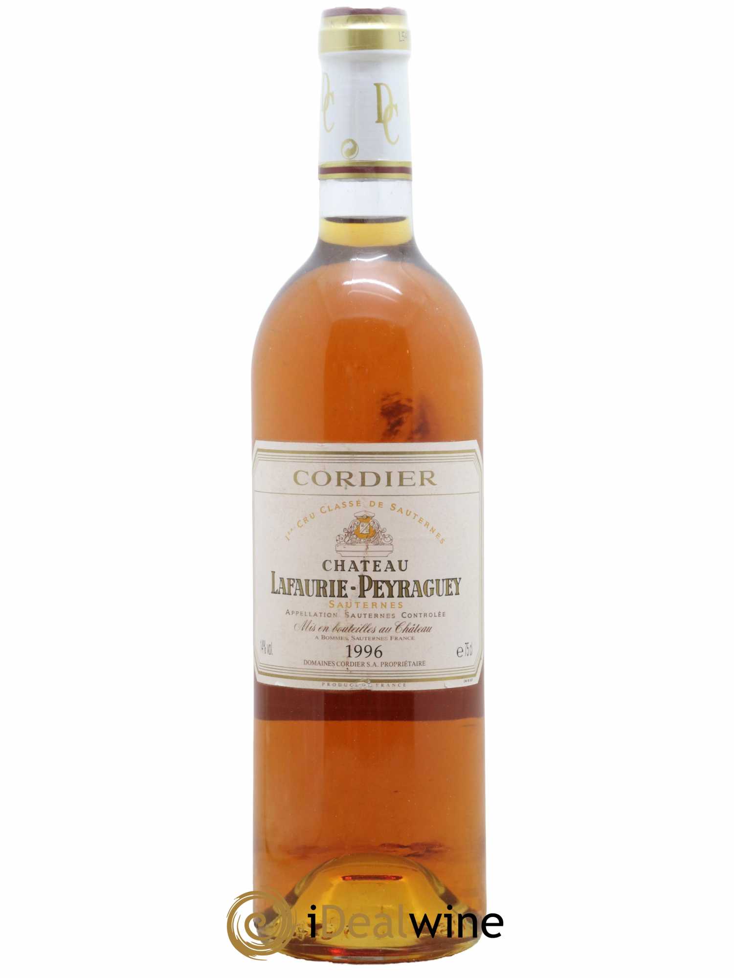 Château Lafaurie-Peyraguey 1er Grand Cru Classé 1996 - Lotto di 1 bottiglia - 0