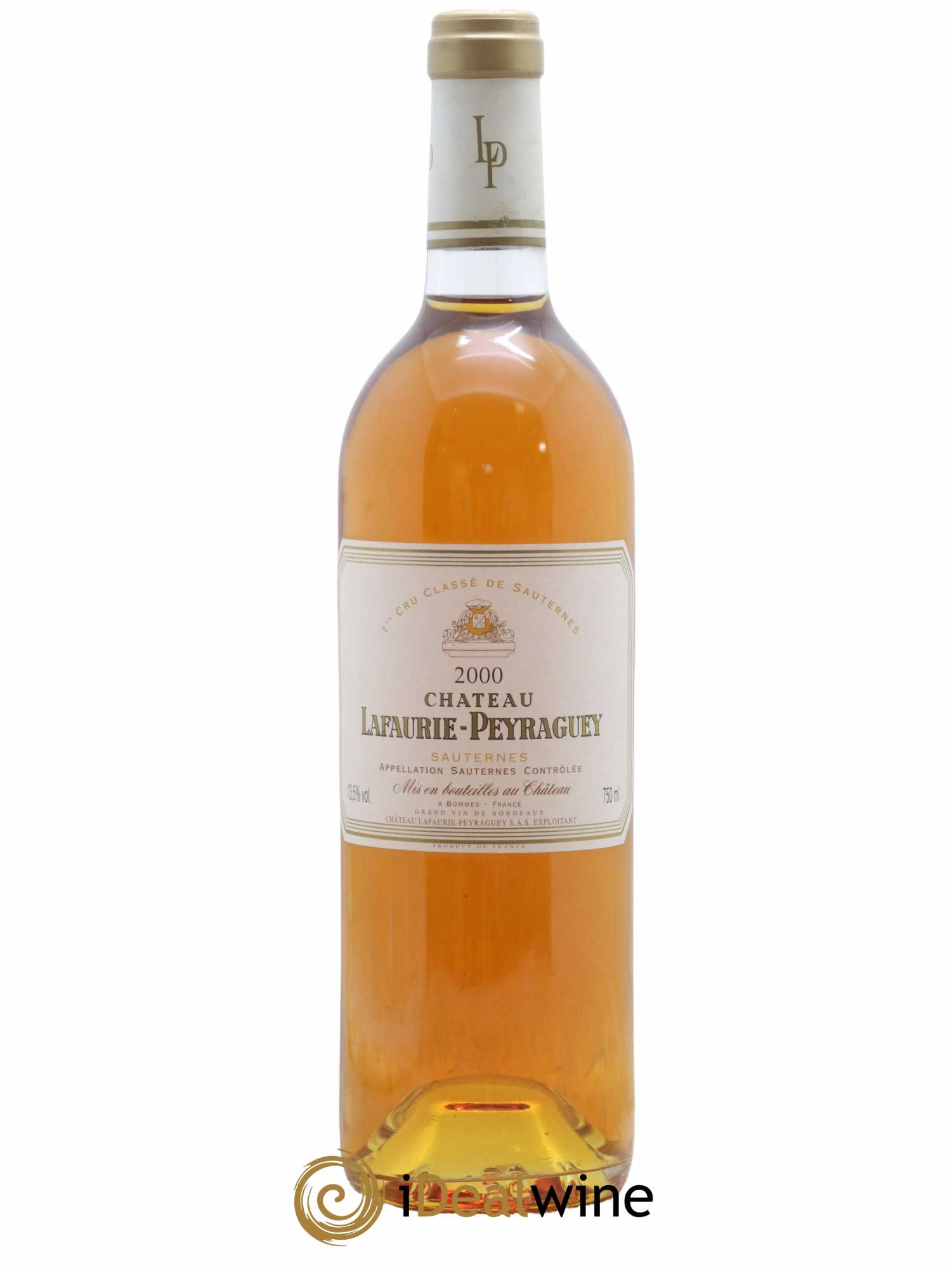 Château Lafaurie-Peyraguey 1er Grand Cru Classé 2000 - Lot de 1 bouteille - 0